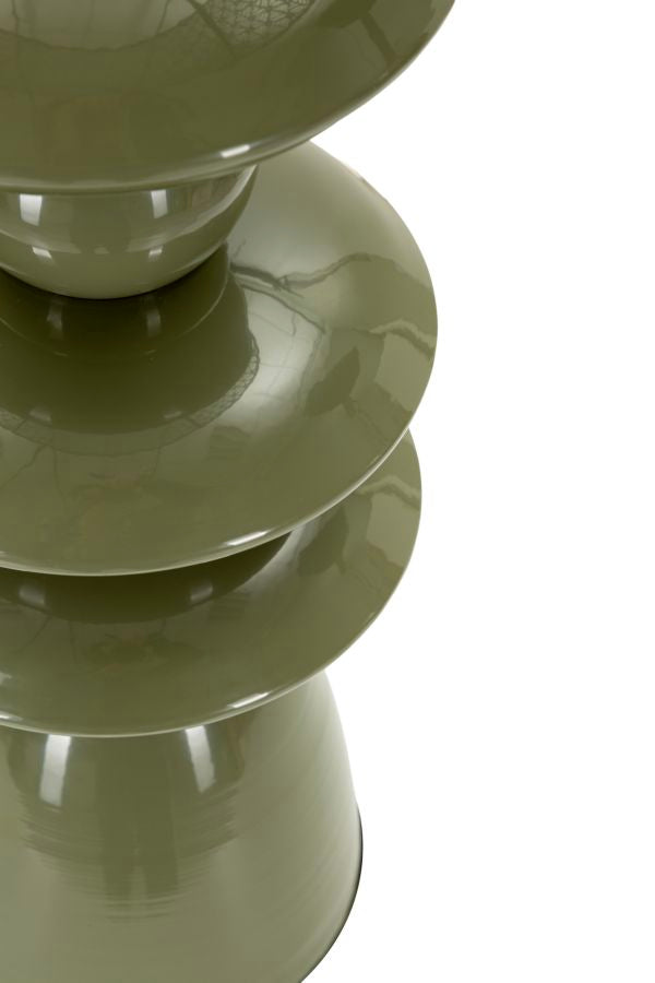 Tischlampe Seoul aus Eisen grün 71 cm