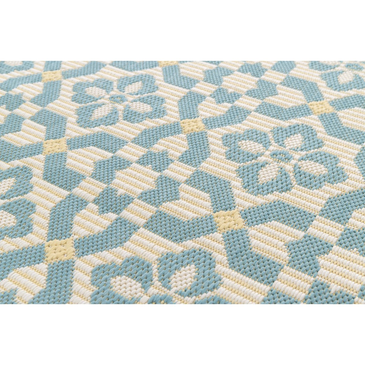 Tapis graphique intérieur exterieur AZULEJOS