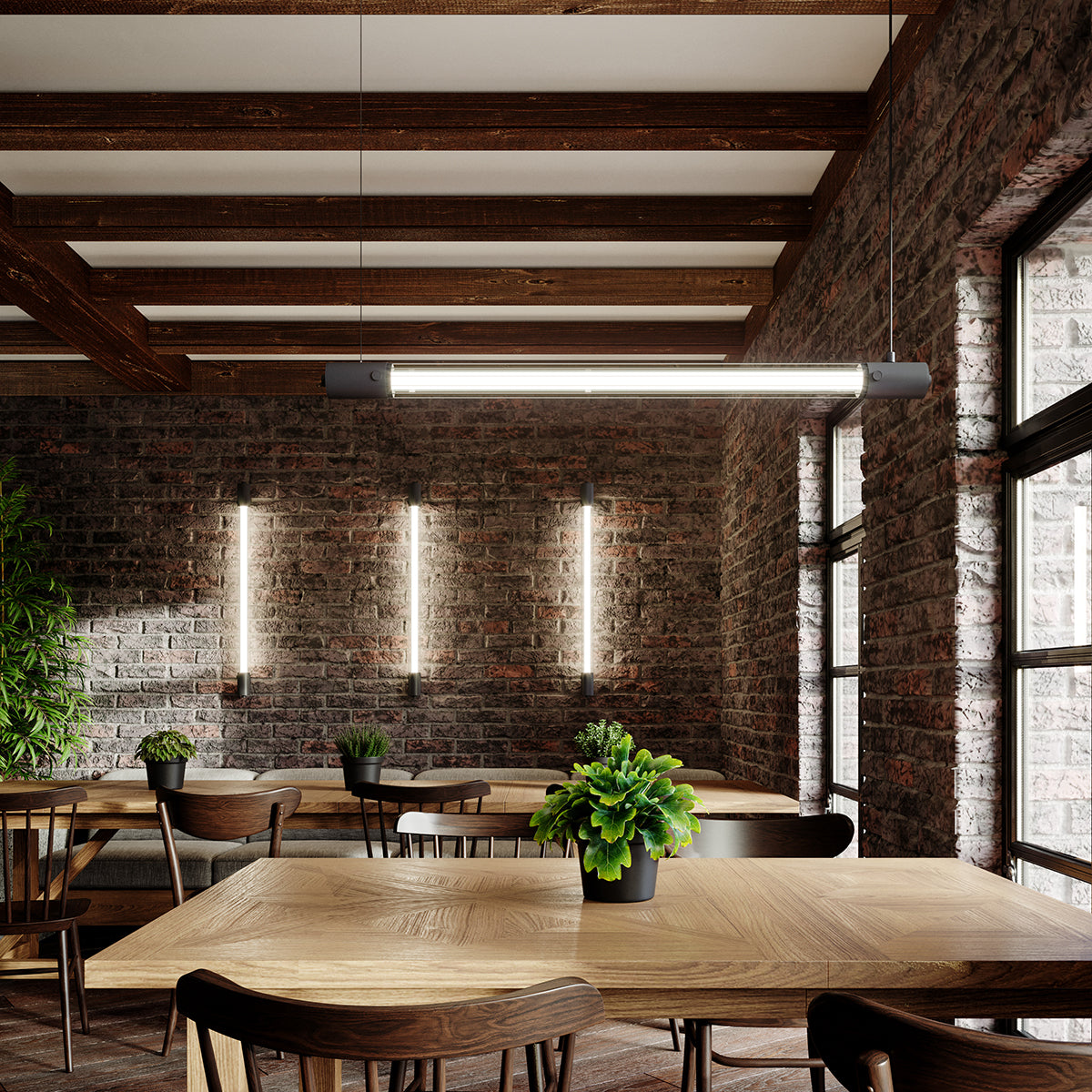 VALO wandlamp zwart