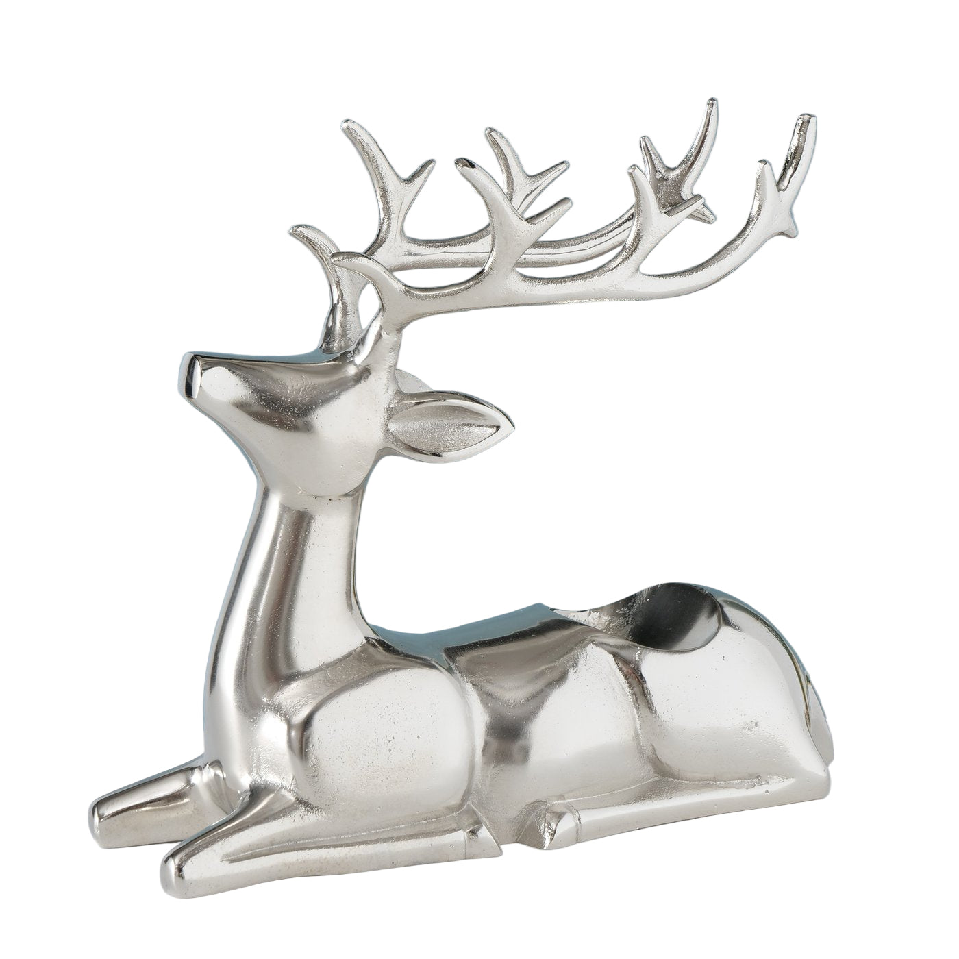 Bottle carrier Xadus - Artistic deer made of aluminum