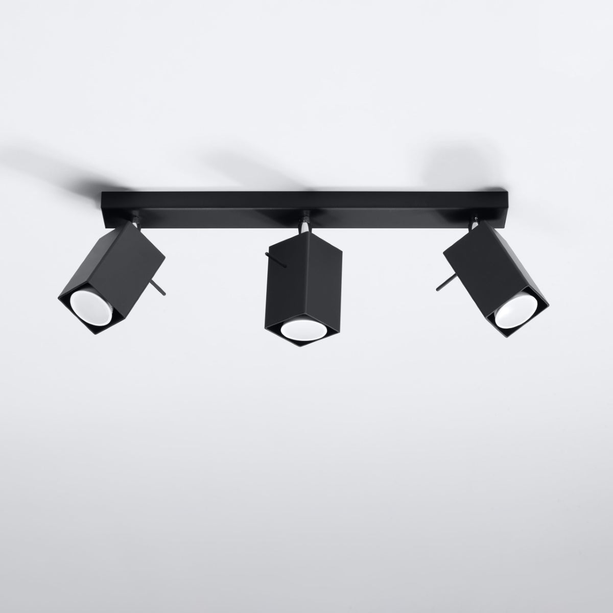 MERIDA 3 plafondlamp zwart