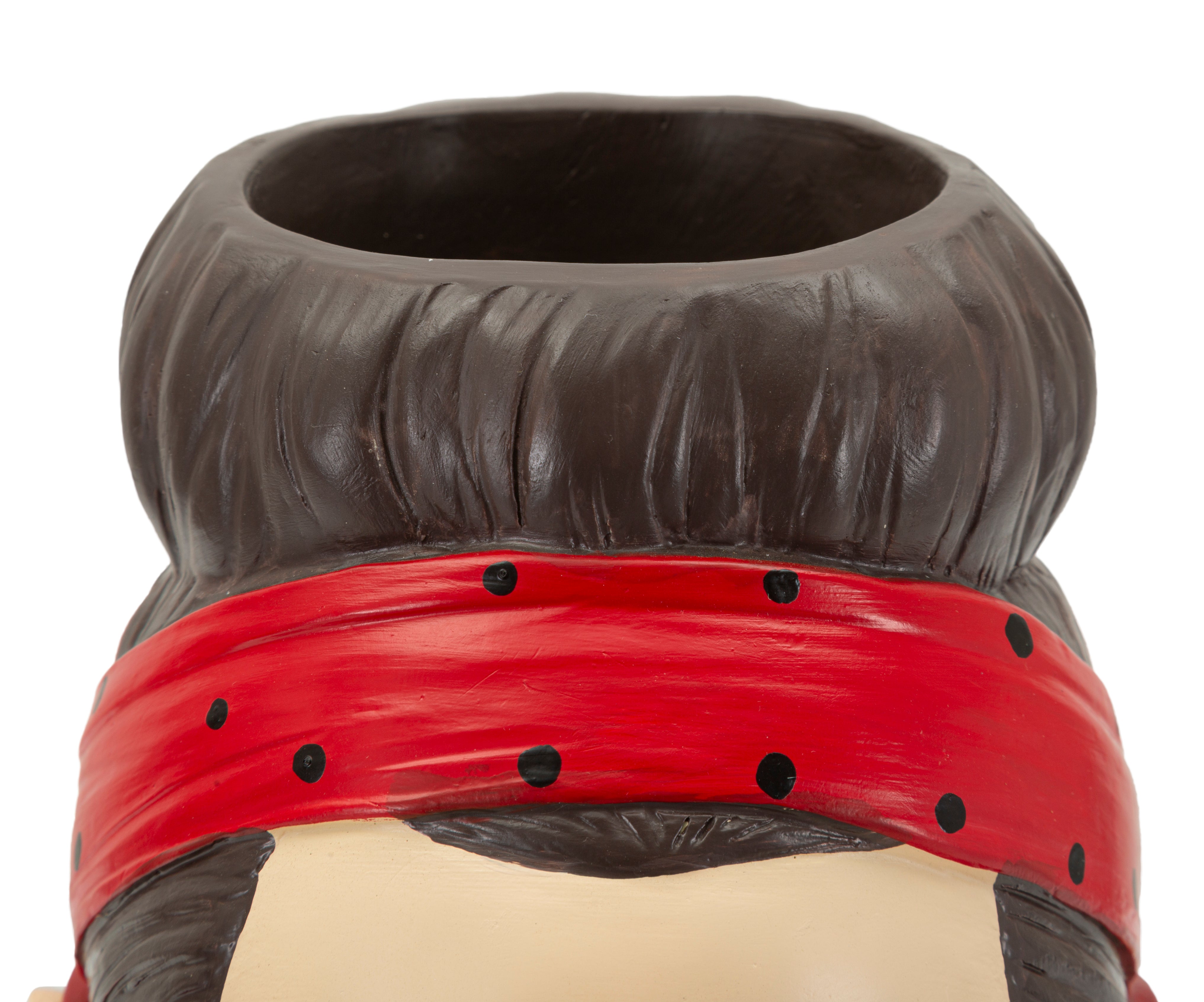 Lady Glamour Hollywood Vase Kopf Dekofigur Retro Stil