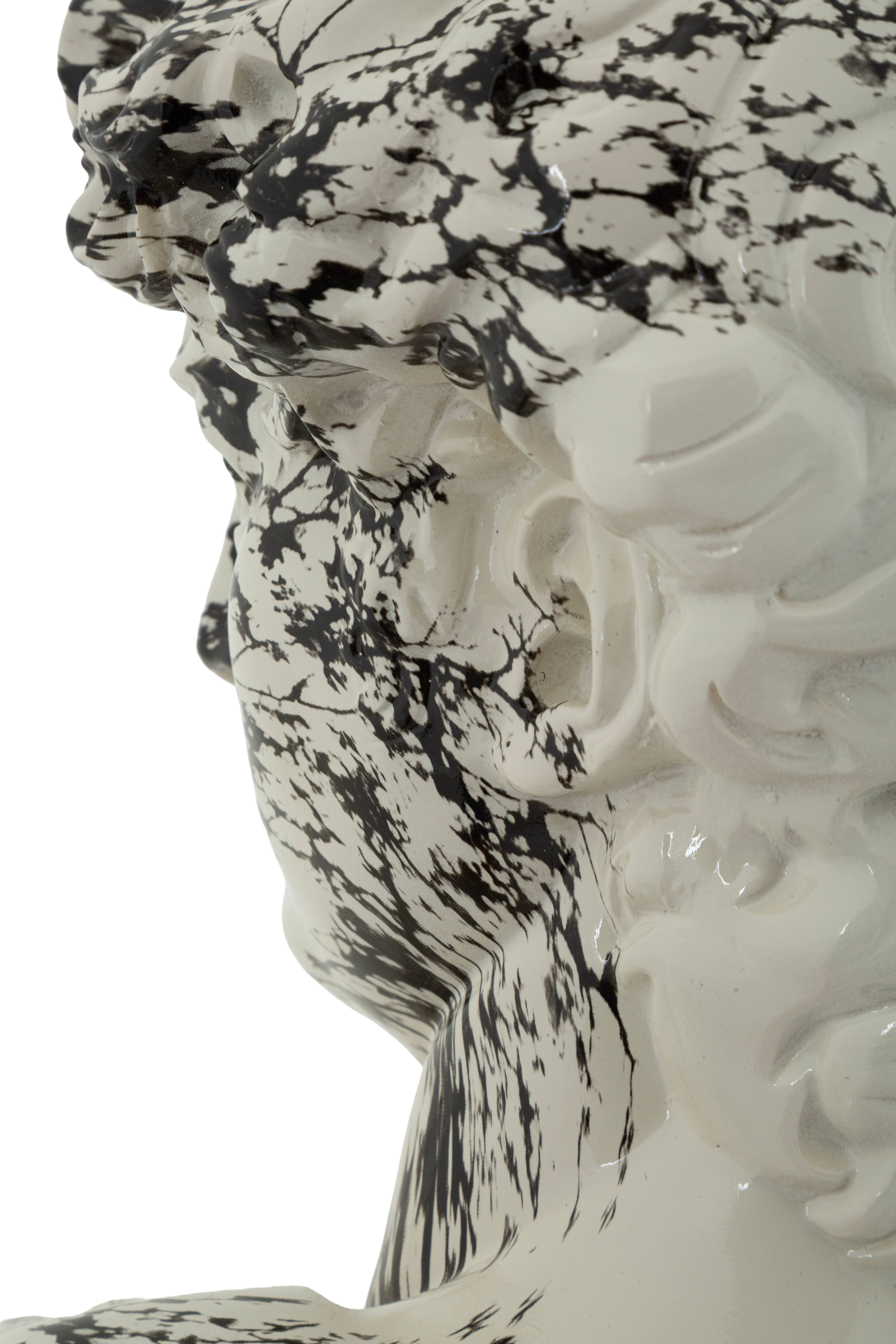 Skulptur Okinawa Testa Antica Büste Dekofigur 30 cm