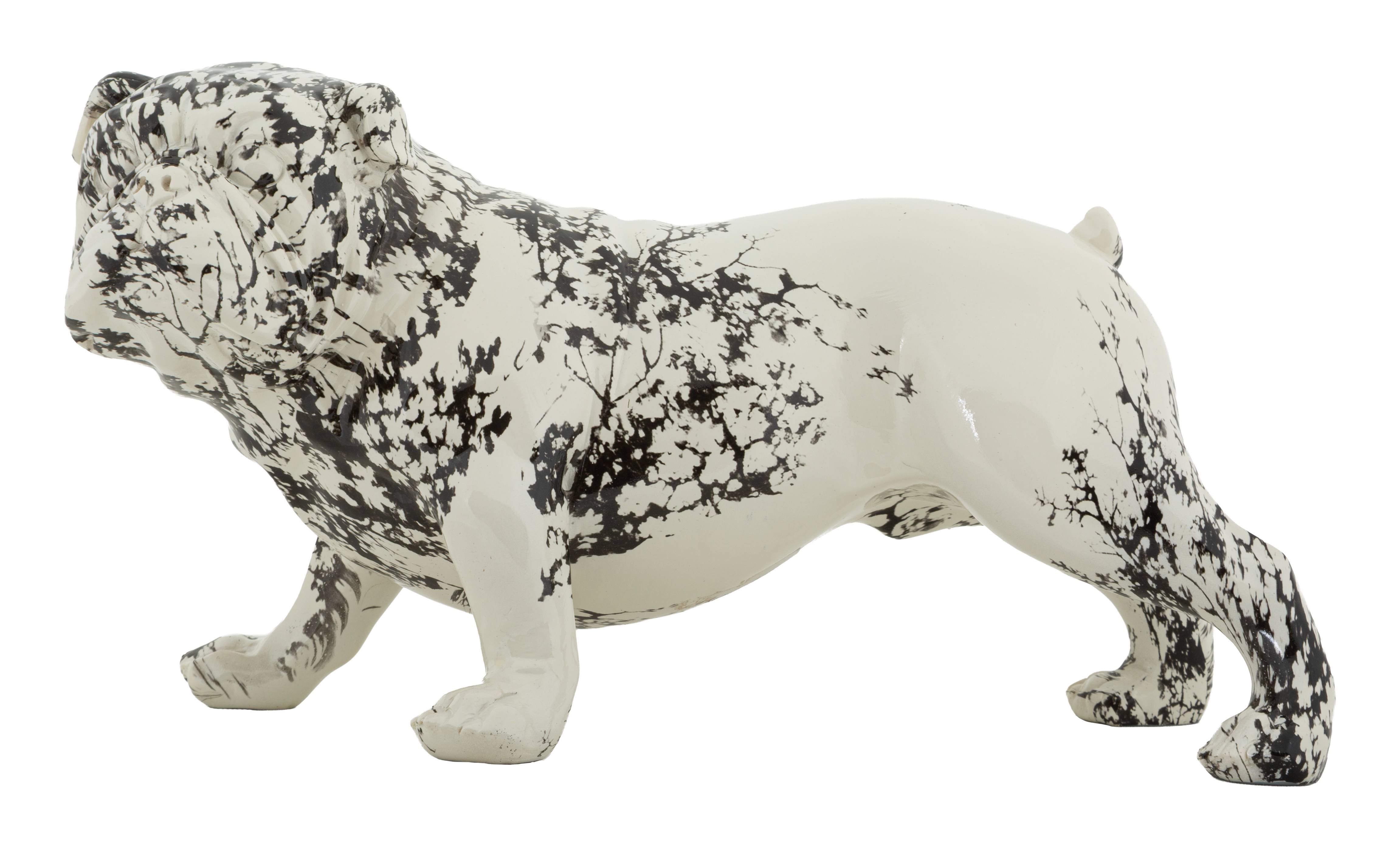 Dekofigur Bulldogge Bruno Okinawa 38 cm