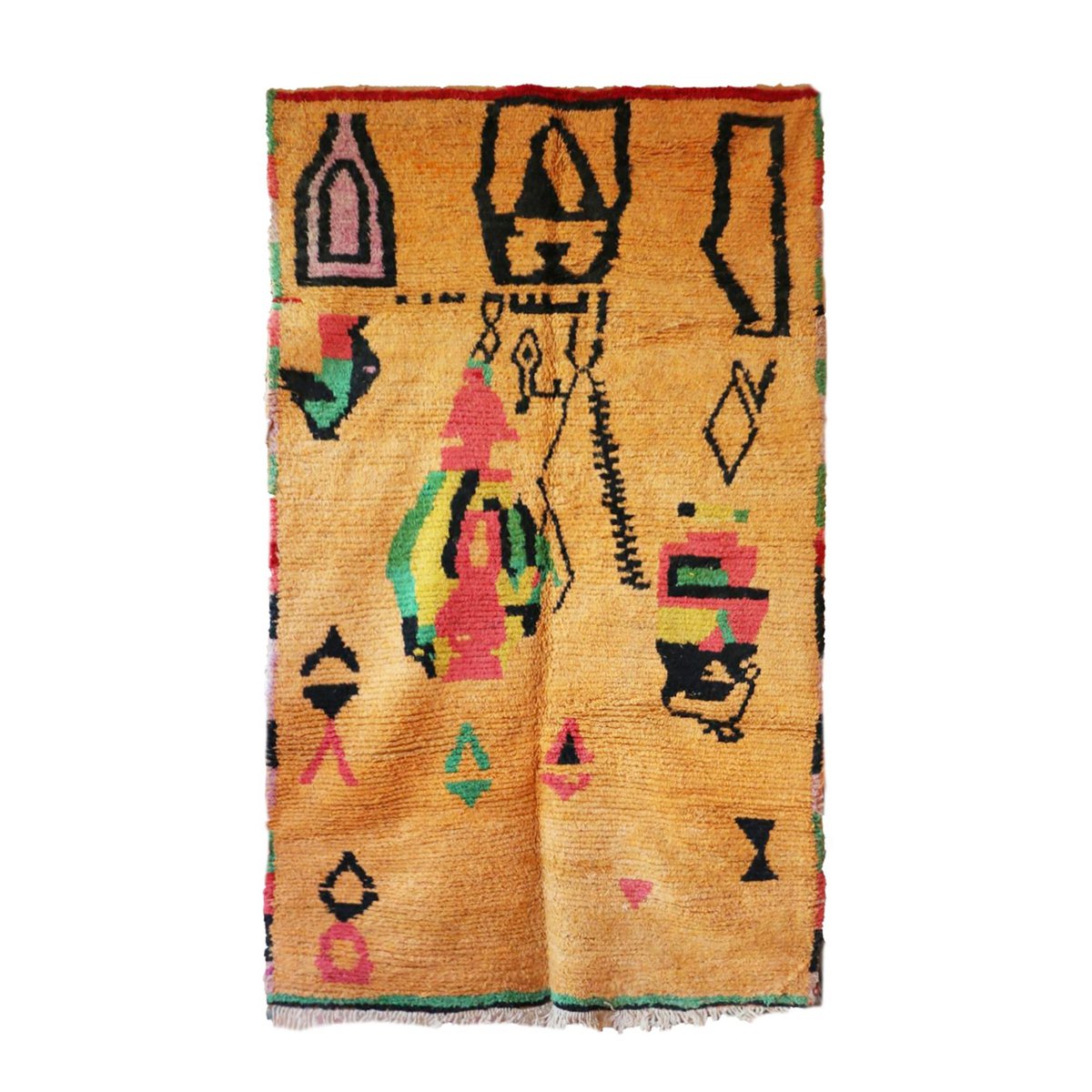 Berber Wolle Teppich Boujad 168 x 280 cm