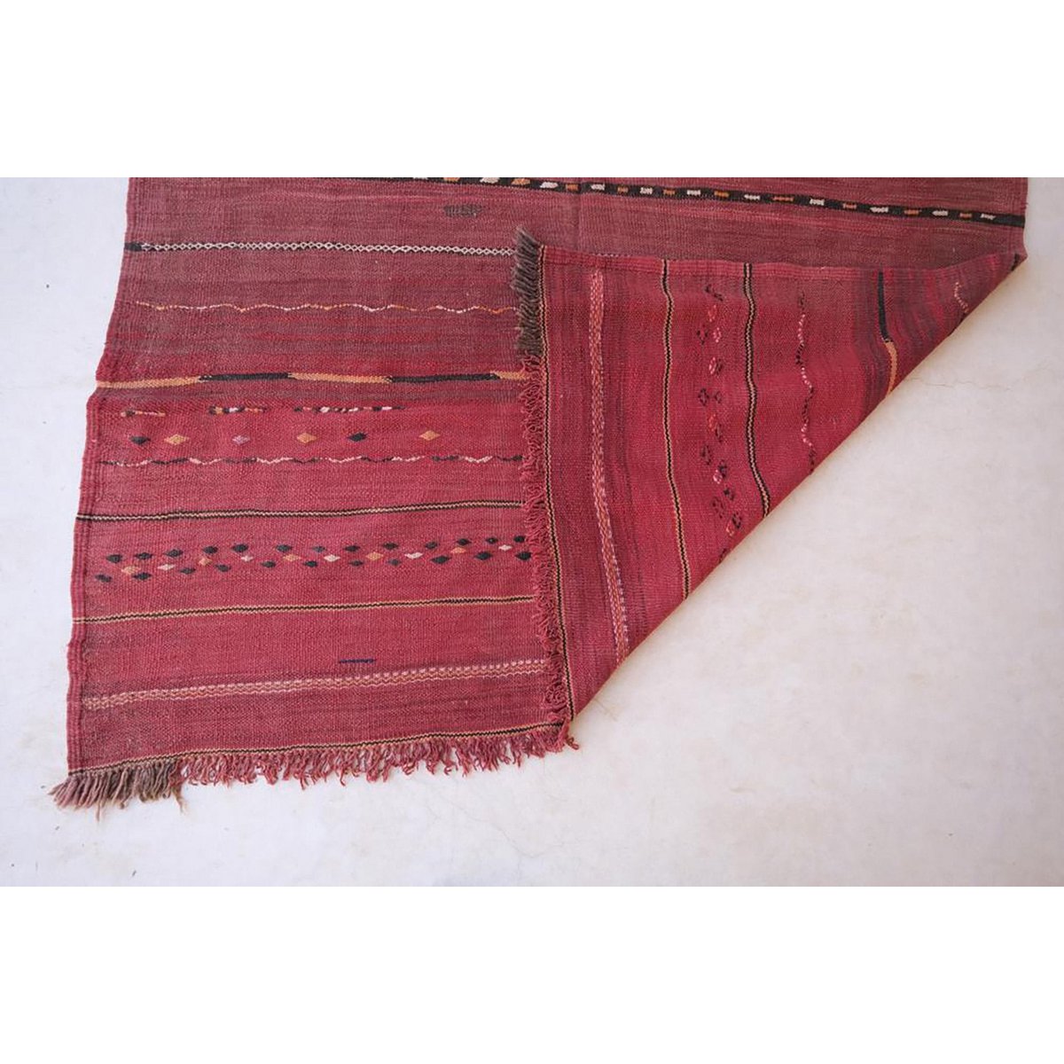 Marokkaner Berber Kilim Teppich reines Woll 157 x 217 cm