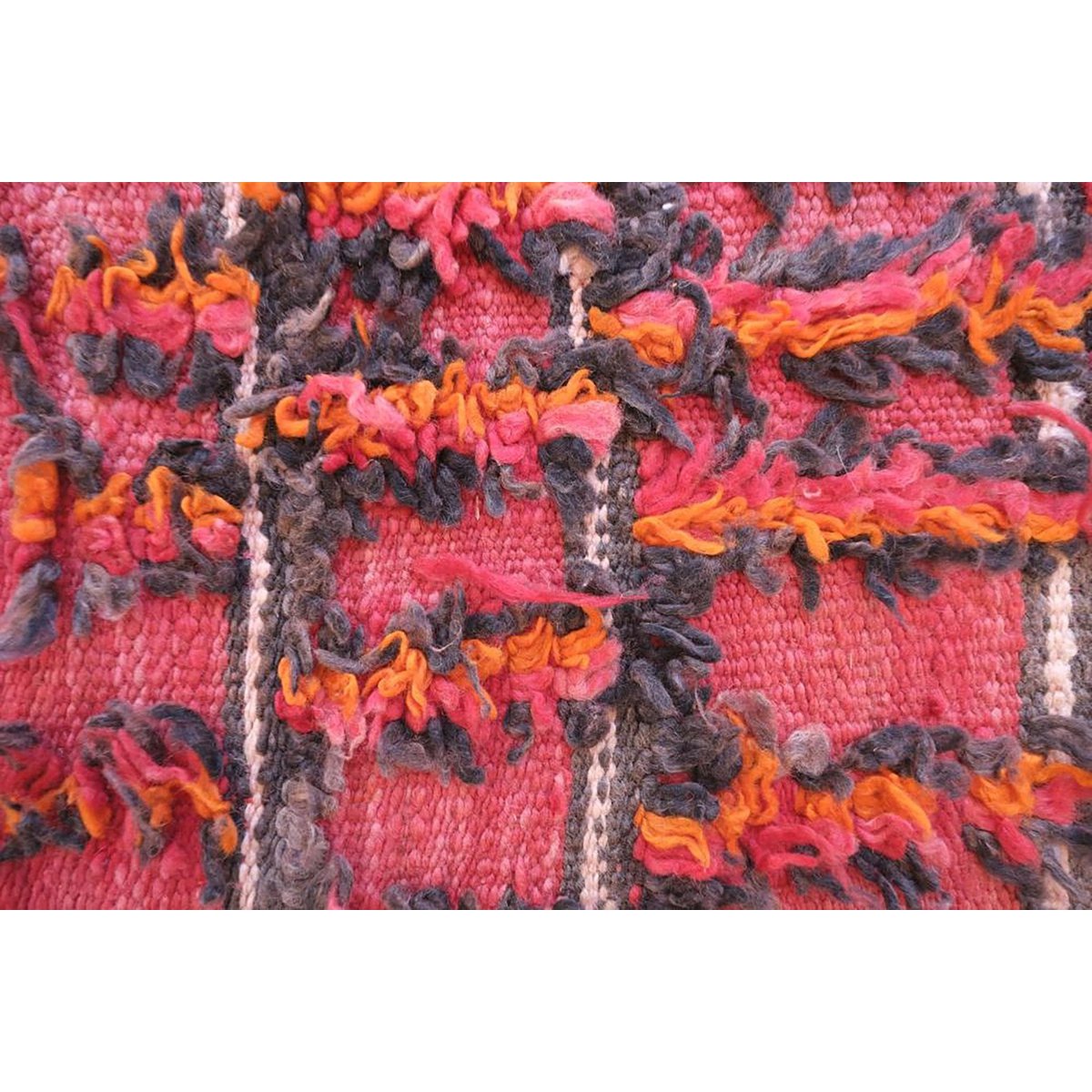 Marokkaner Berber Kilim Teppich reines Woll 175 x 467 cm