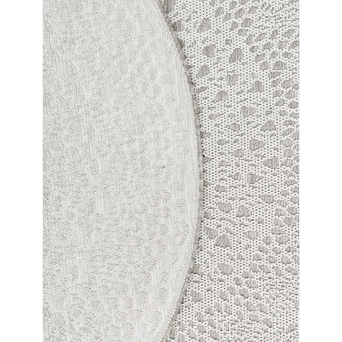 Gehäkelter runder dekorativer Teppich