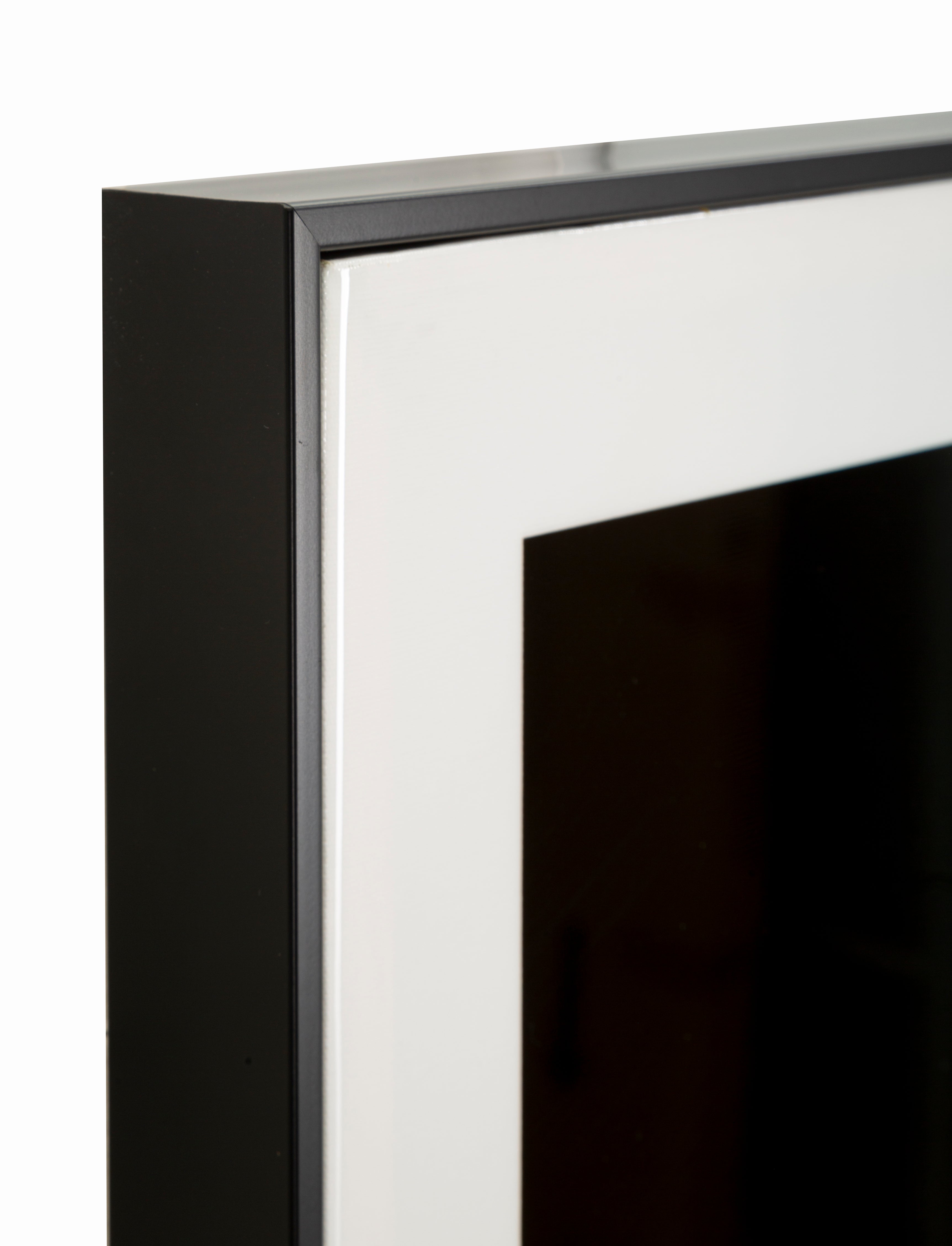 Wandbild Jaguar Deluxe Mit Rahmen Schwarz Lackoptik 82x82cm