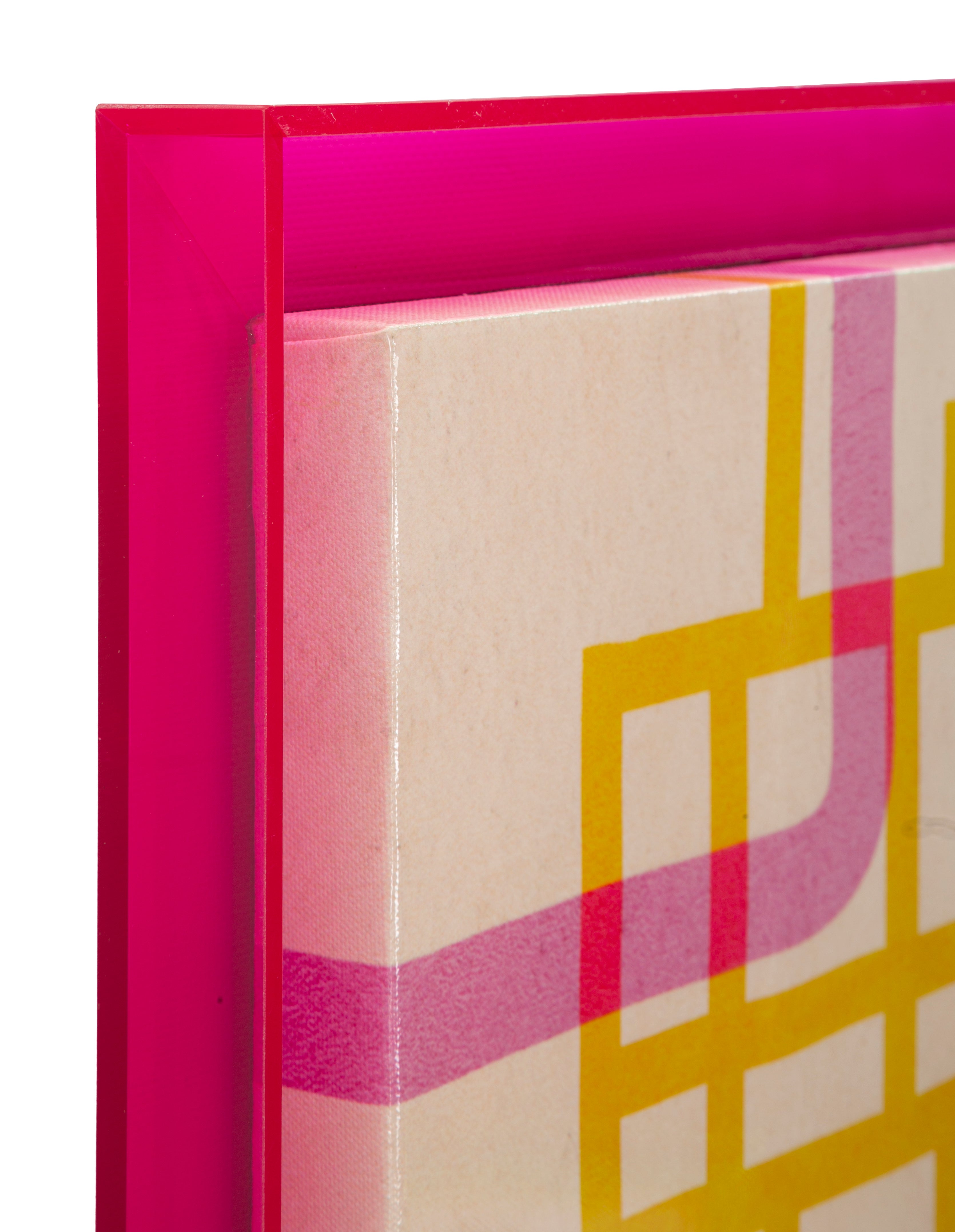 Wandbild ColorLine 60x80 Modernes Acrylbild mit Rahmen