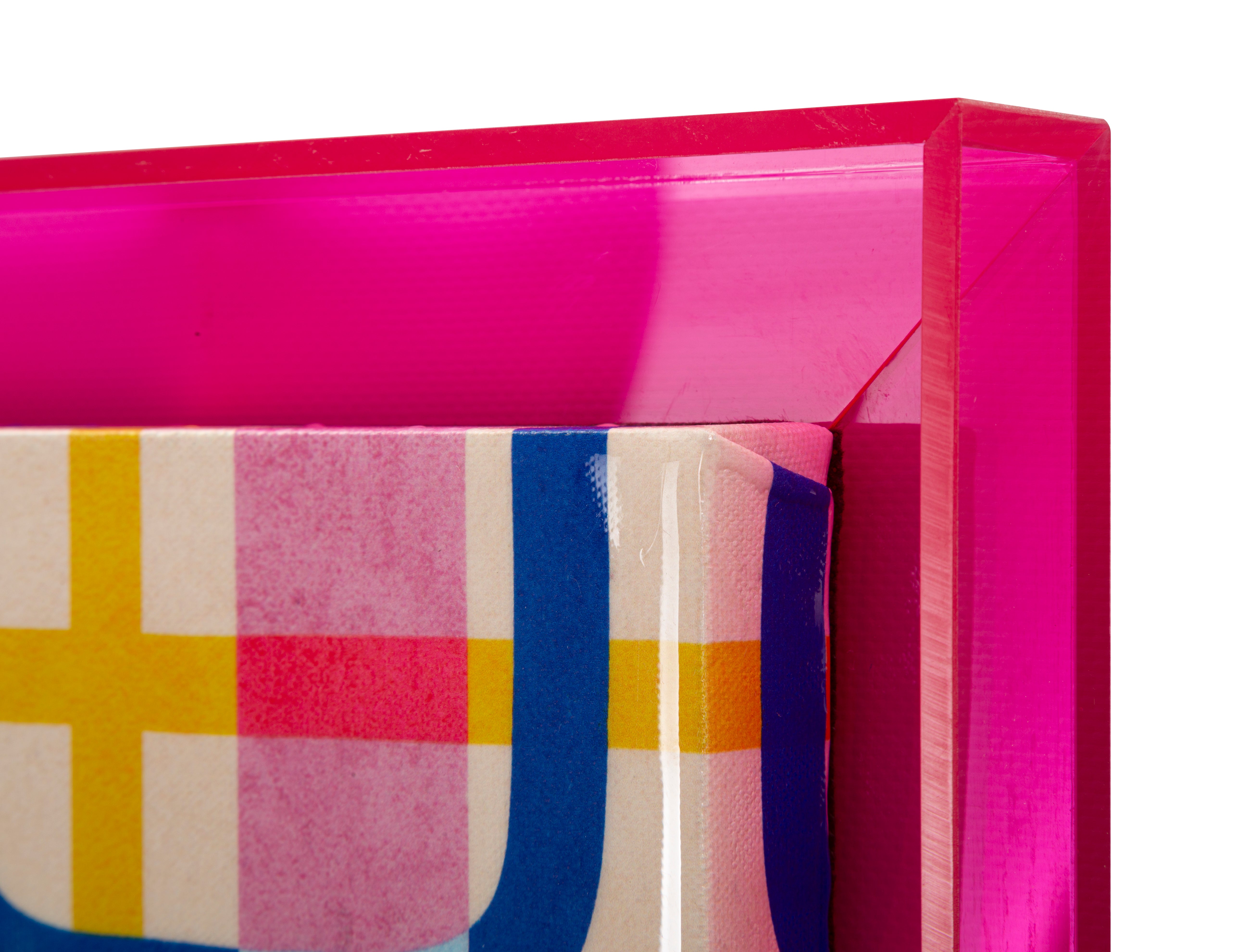 Wandbild ColorLine 60x80 Modernes Acrylbild mit Rahmen