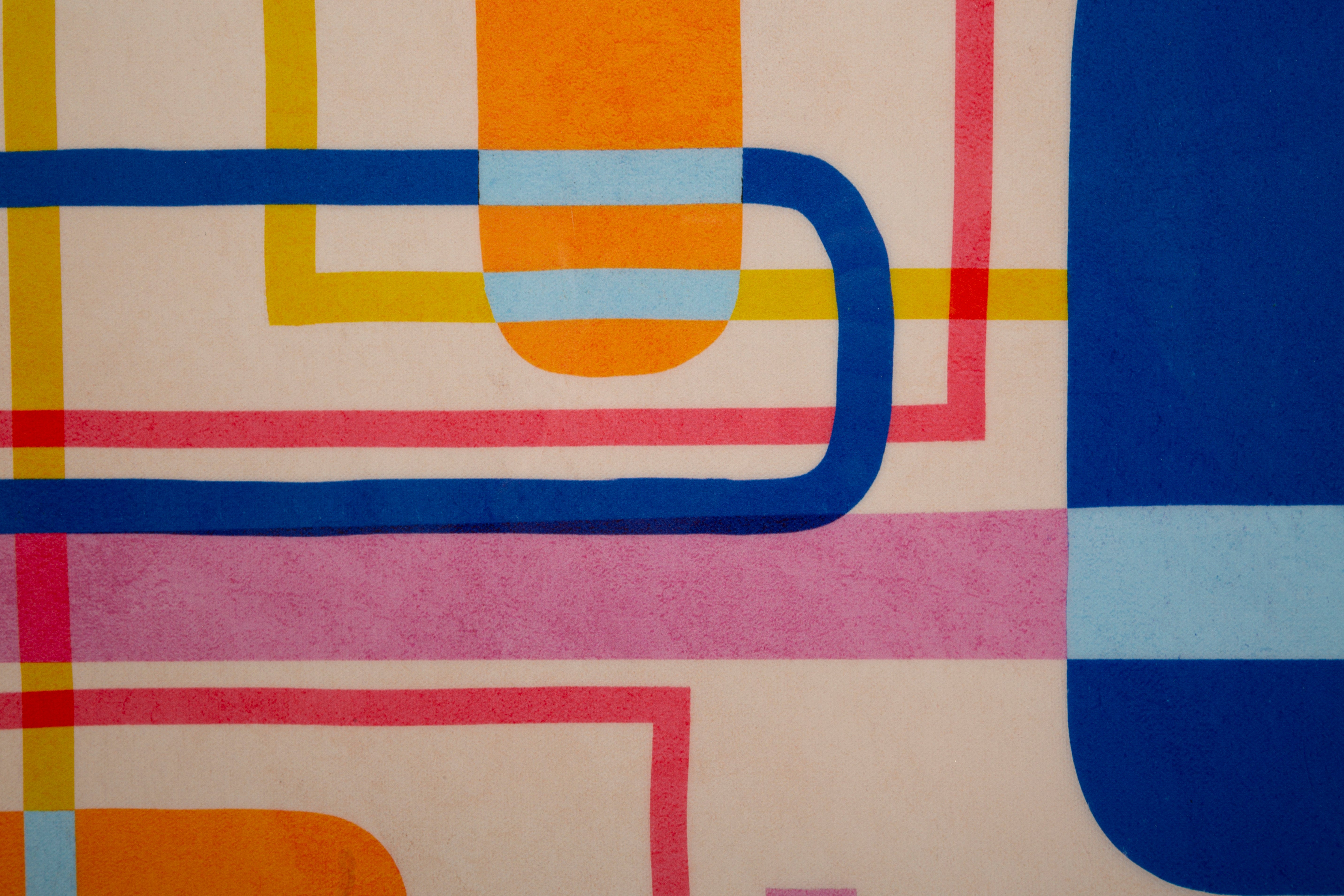 Wandbild ColorLine 60x80 Modernes Acrylbild mit Rahmen