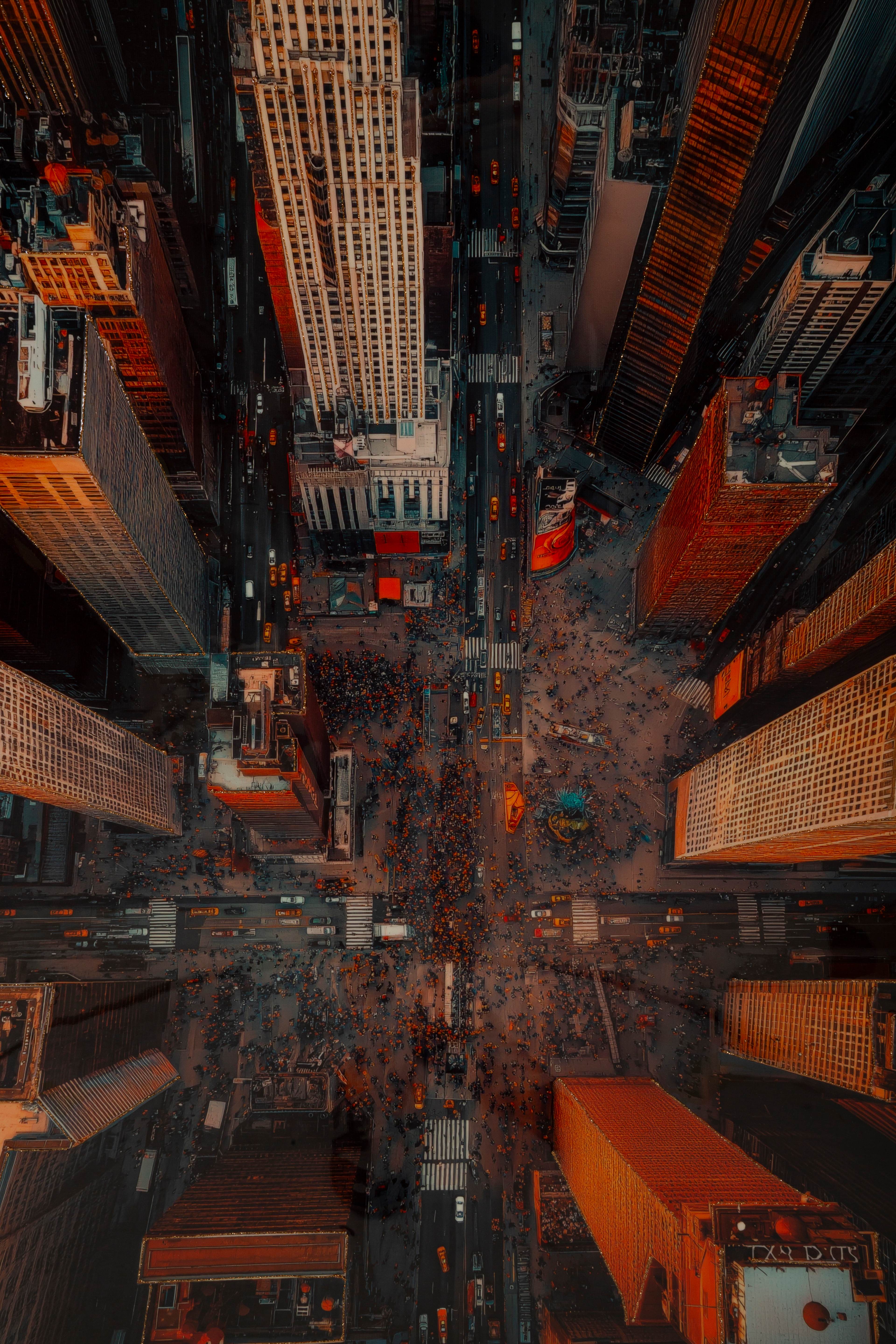 Wandbild Times Square Pulse New York Modern 102x72cm