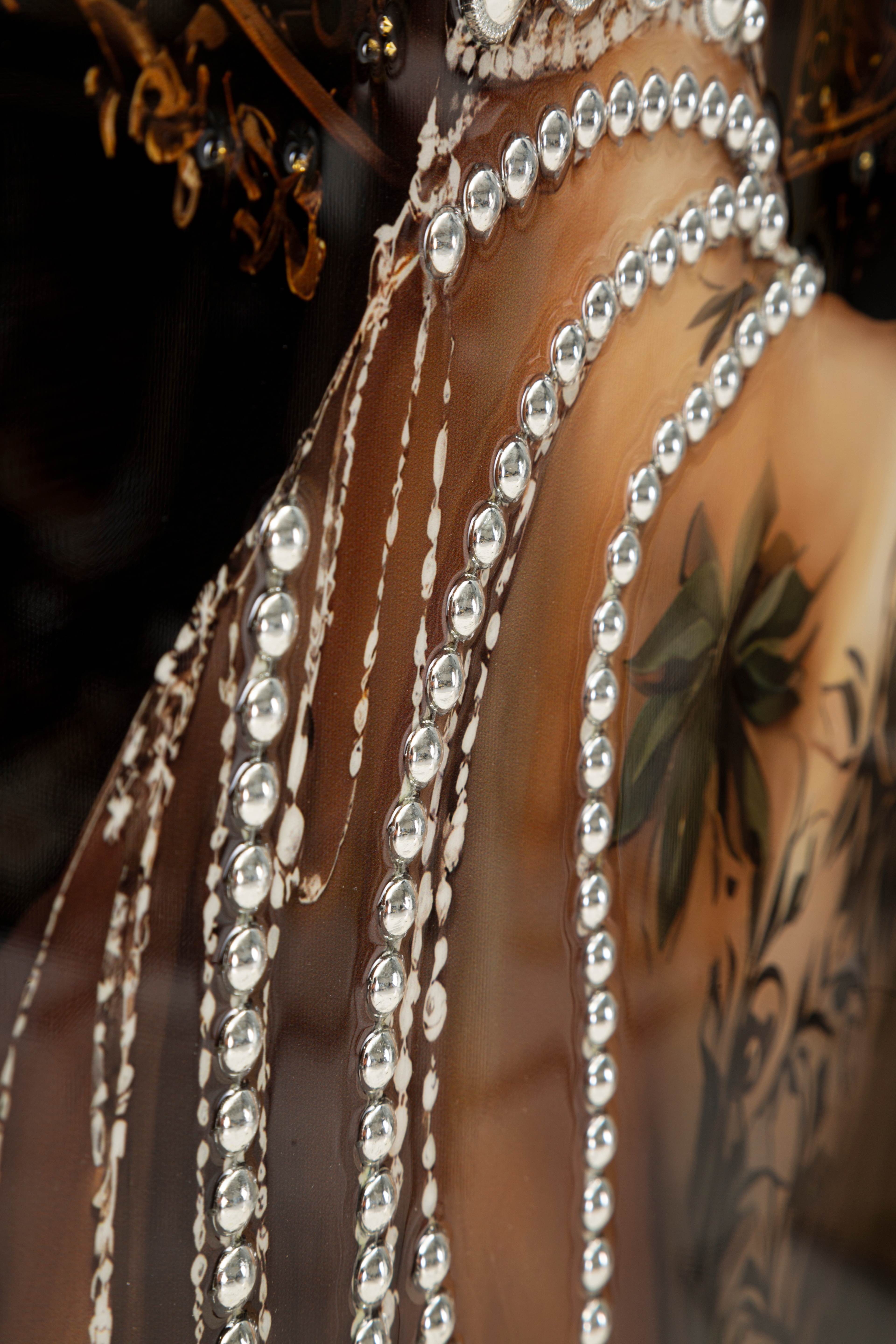 Wandbild Aurelia Persian Elegance Glamour Frau 92x62cm