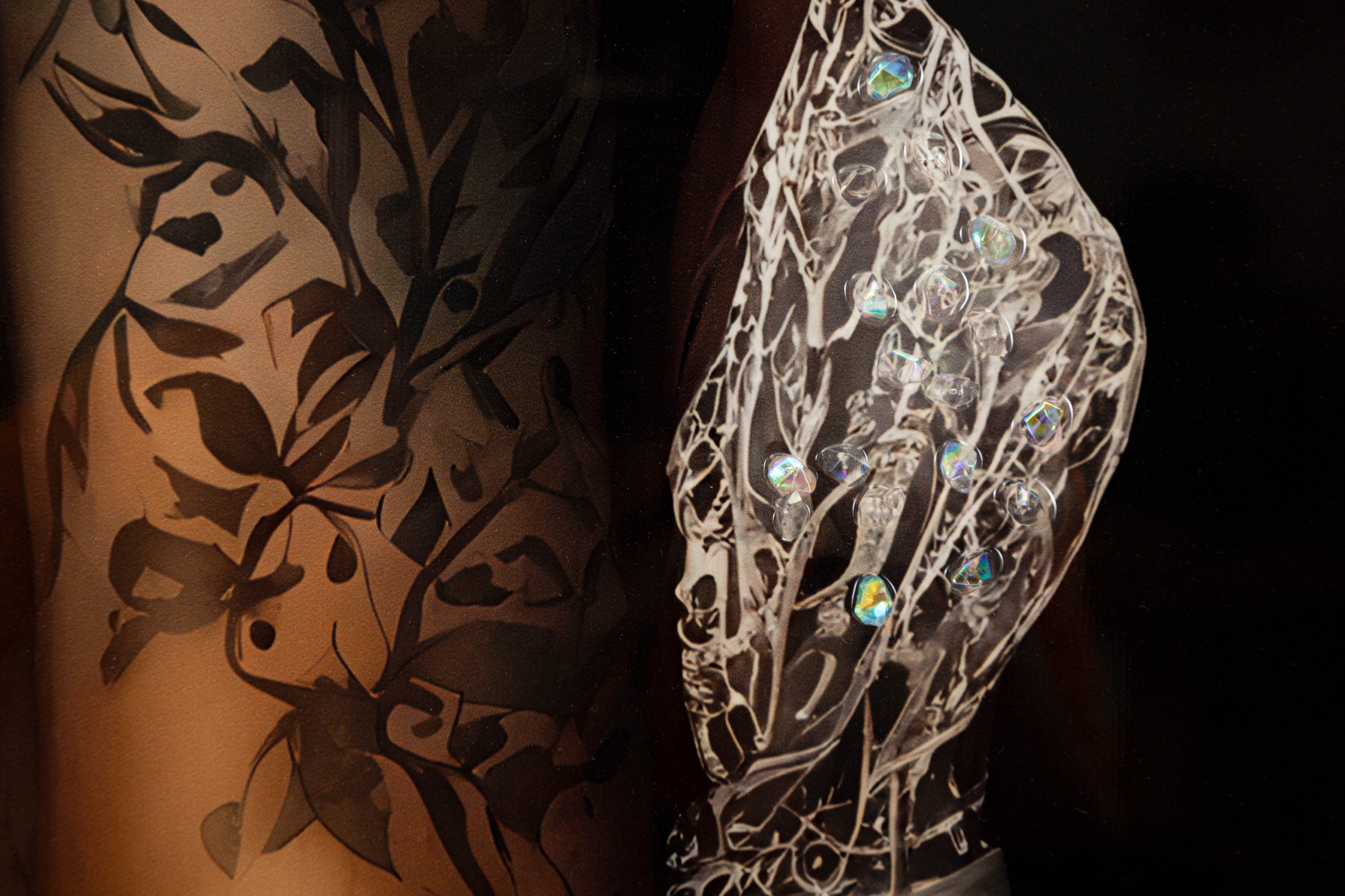 Wandbild Aurelia Persian Elegance Glamour Frau 92x62cm