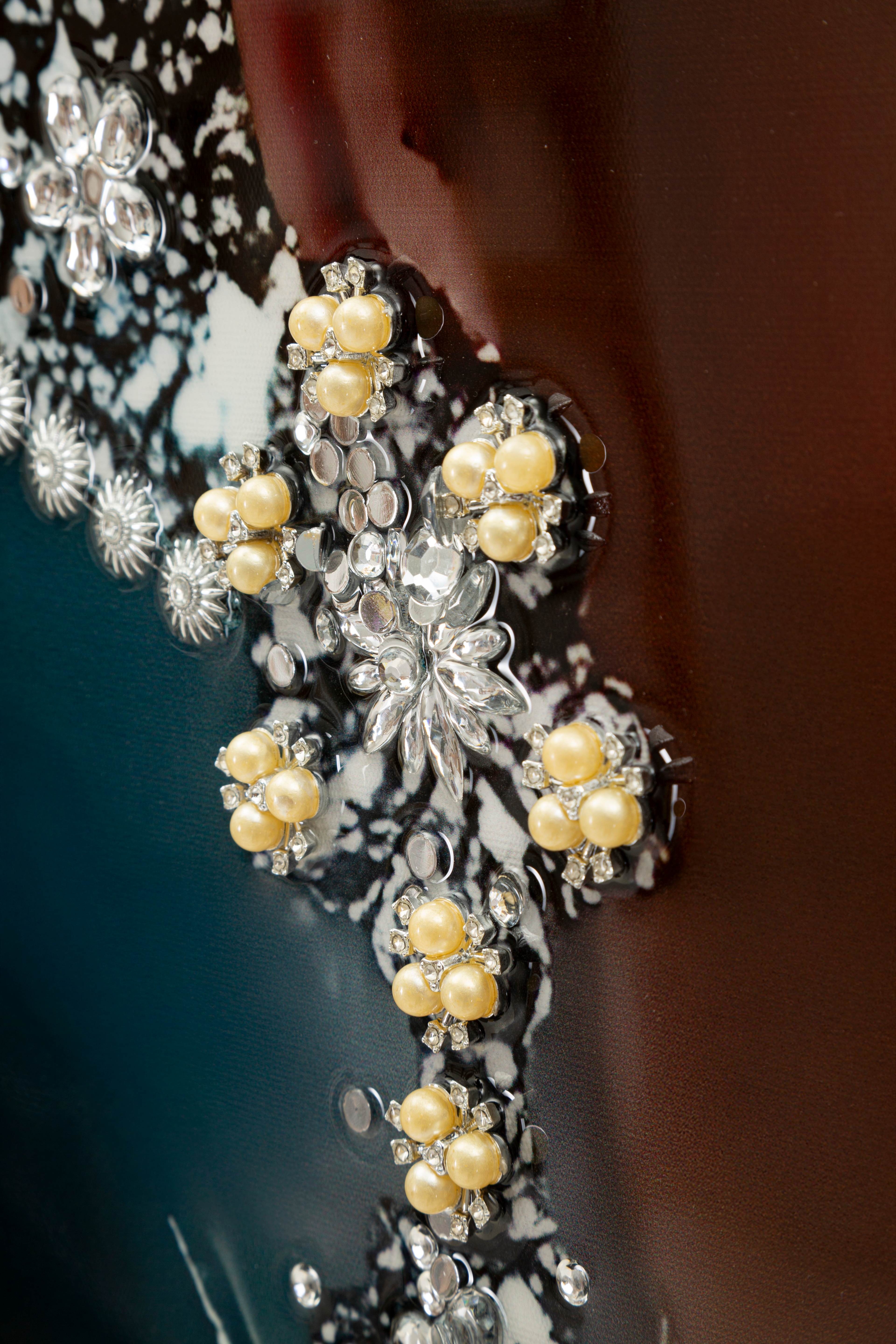 Wandbild Orléans Belle Éclat Glamour Frau 102x152cm