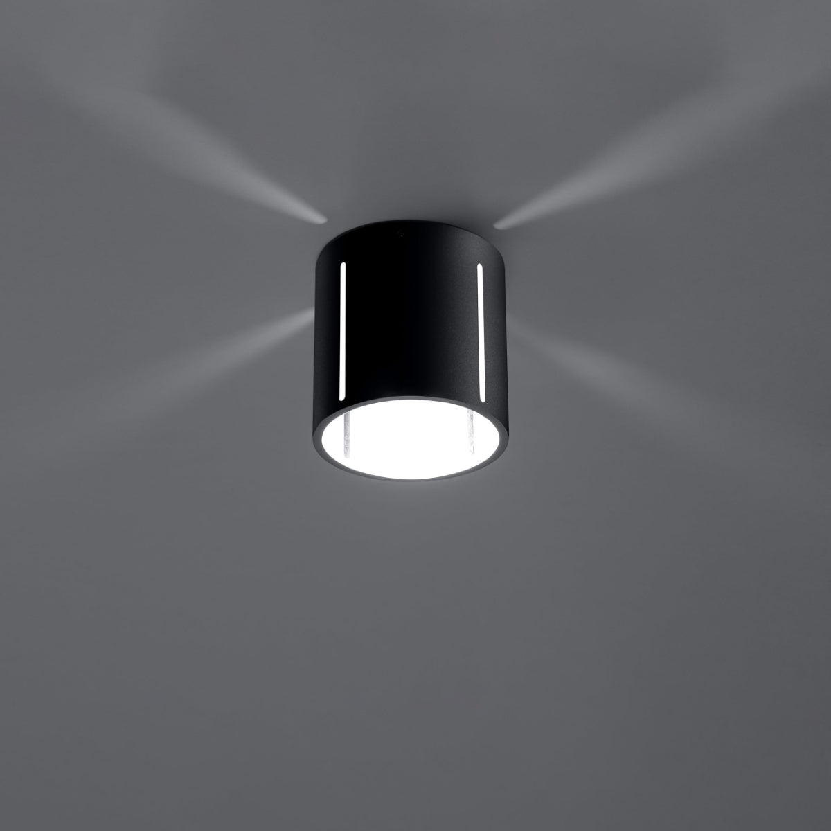 INEZ plafondlamp zwart