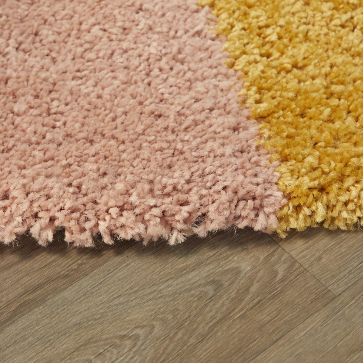 Dicker und bequemer runder Kinderteppich COLORS