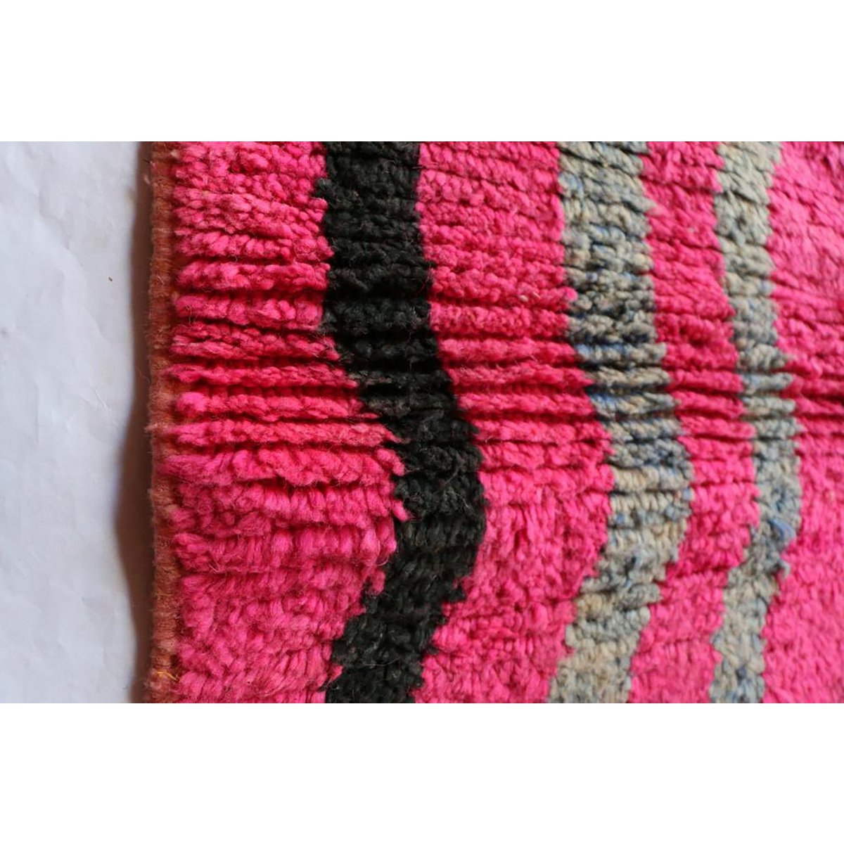 Marokkaner Berberkorridor Teppich reines Woll 72 x 350 cm