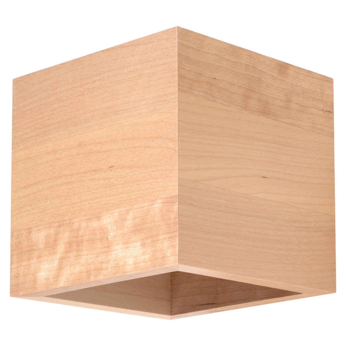 Wandleuchte QUAD natural Holz