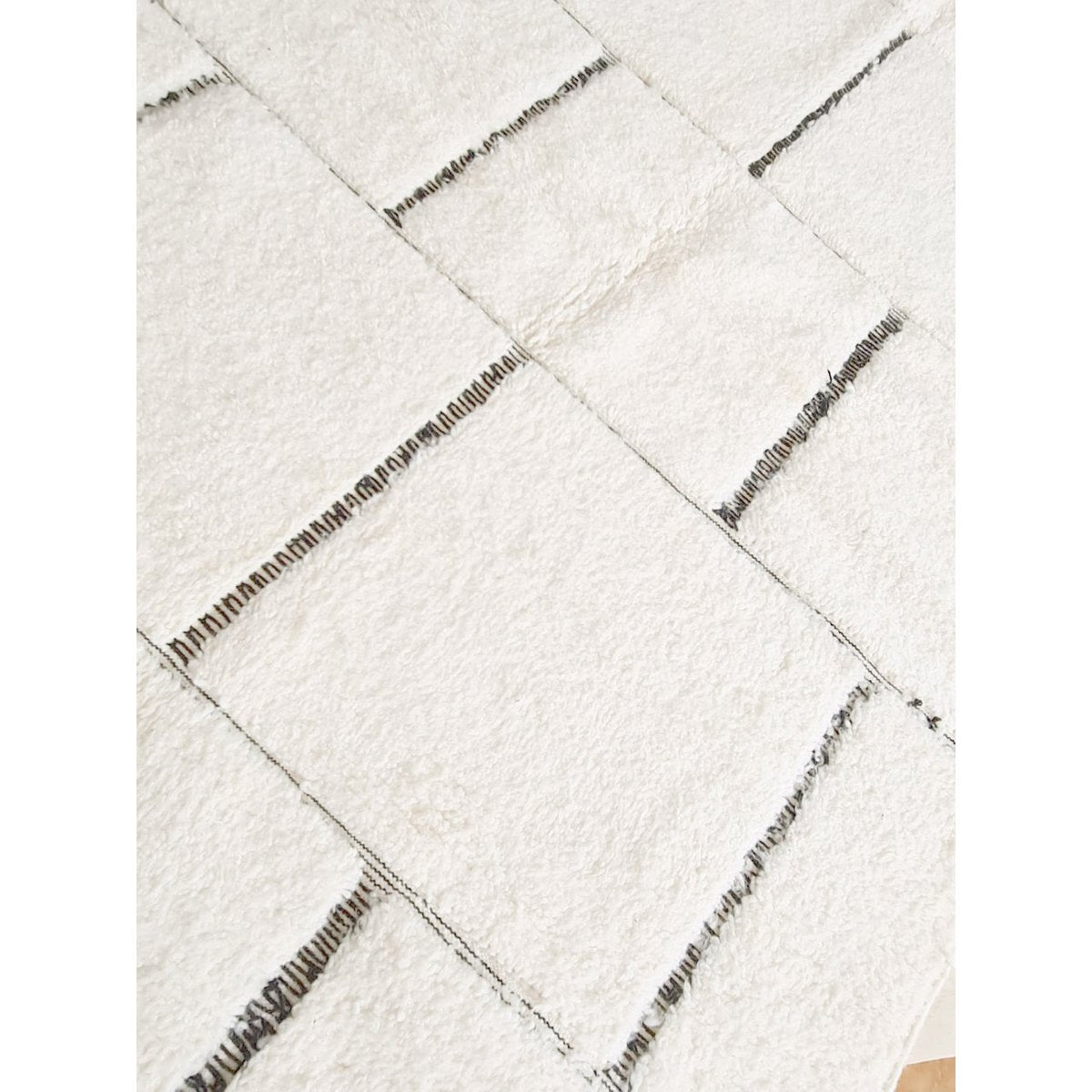 Berberteppich Beni Ouarain reine Wolle 153 x 263 cm