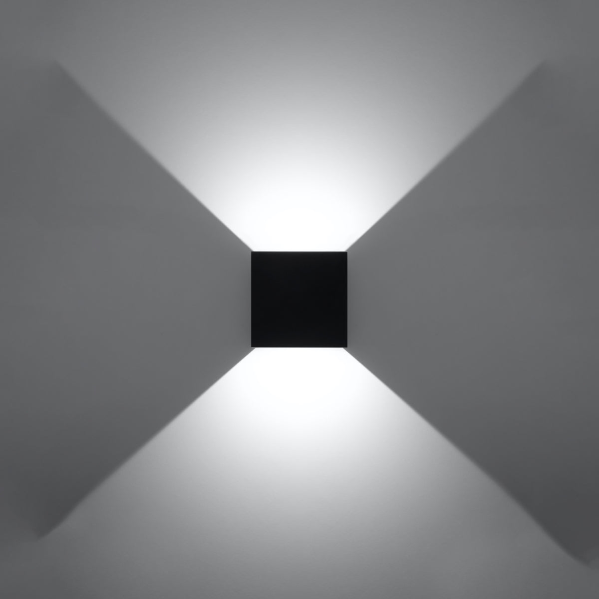 Wandleuchte LUCA schwarz LED IP54