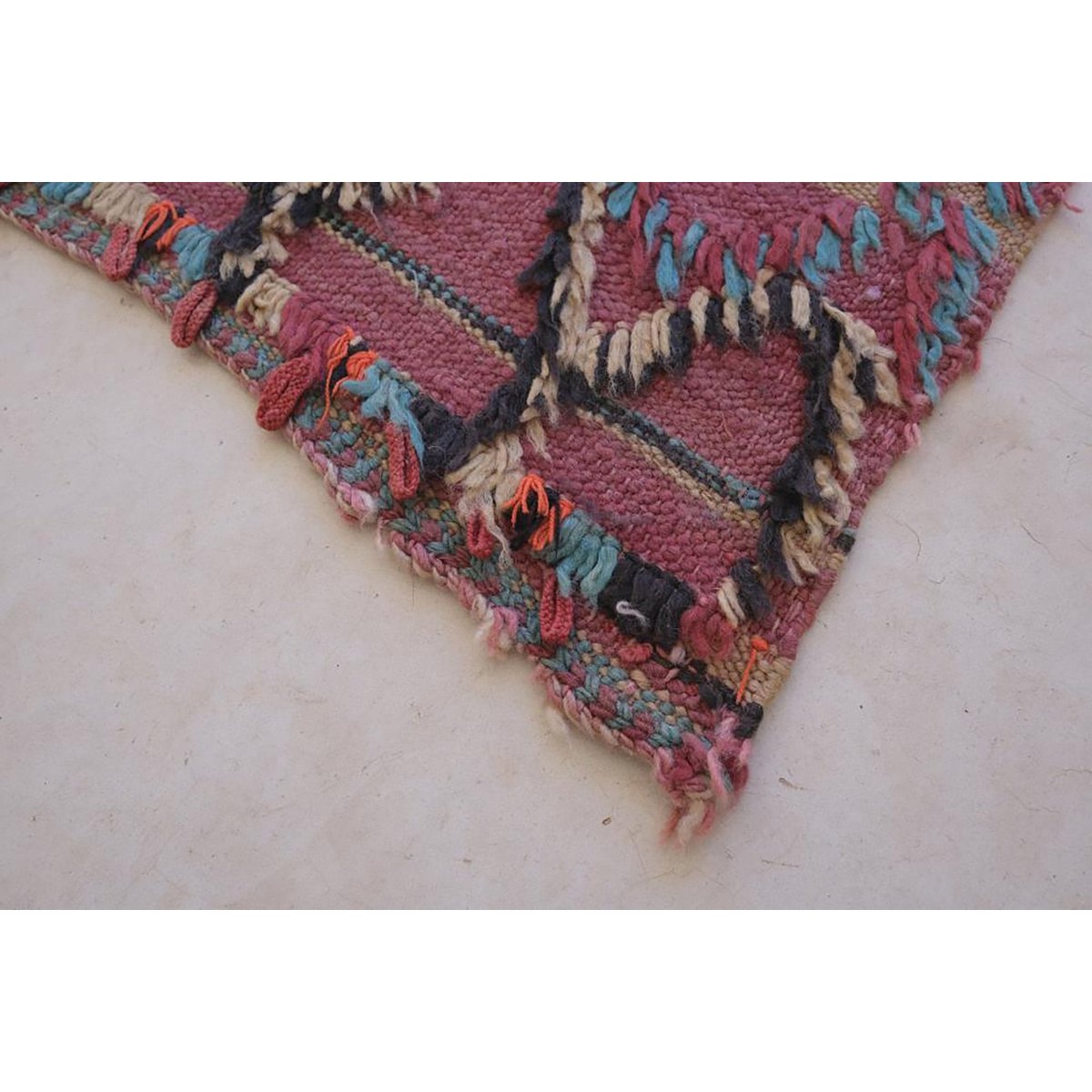 Marokkaner Berber Kilim reiner Wolle 144 x 240 cm Teppich