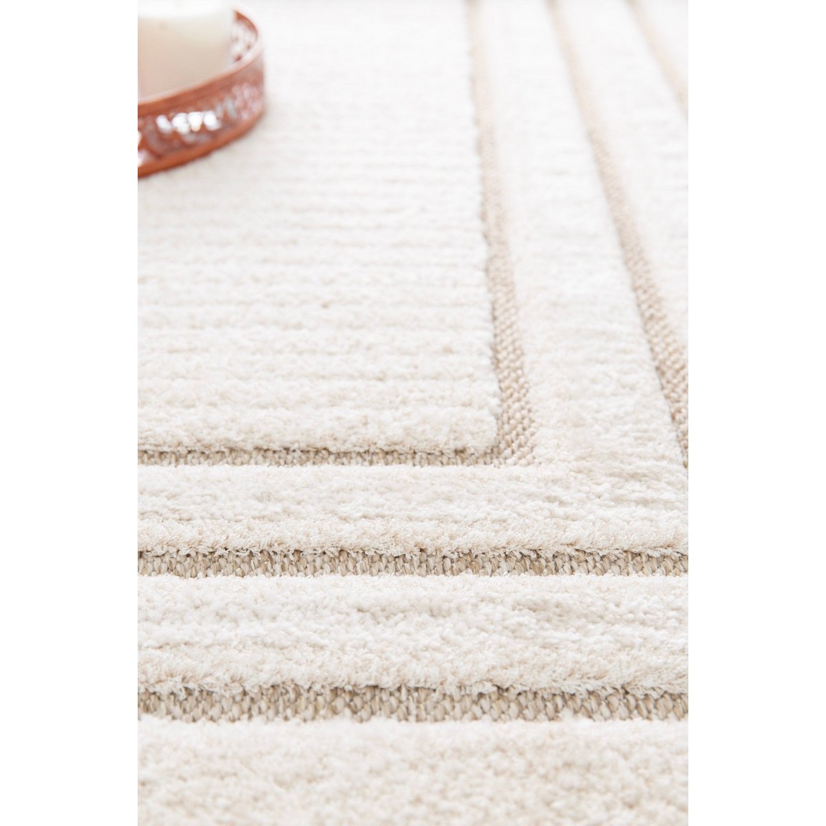 Designteppich mit Esmee Reliefeffekt