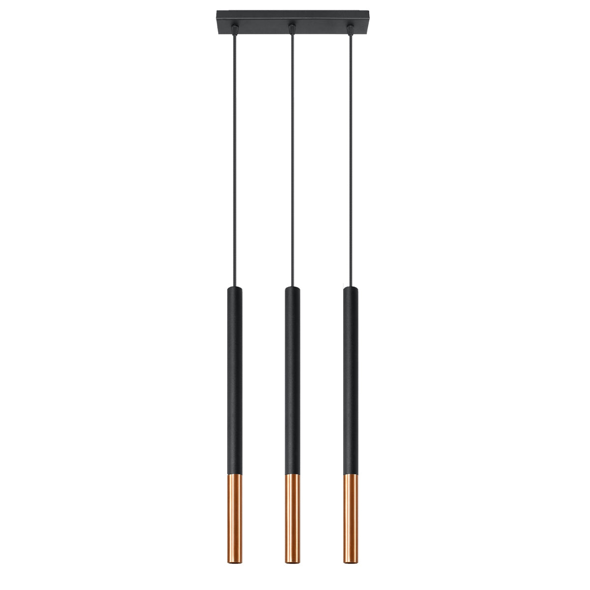 Pendelleuchte MOZAICA 3L black/copper