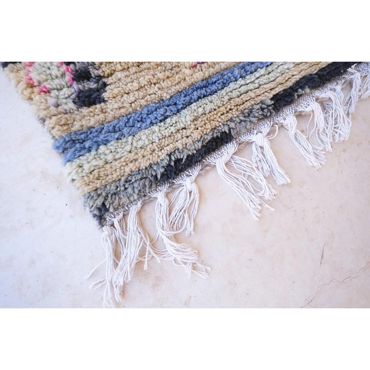 Marokkaner Berber Teppich reiner Wolle 173 x 244 cm