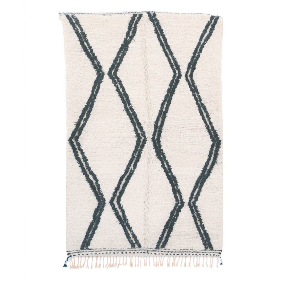 Marokkaner Berber Teppich reine Wolle 151 x 243 cm