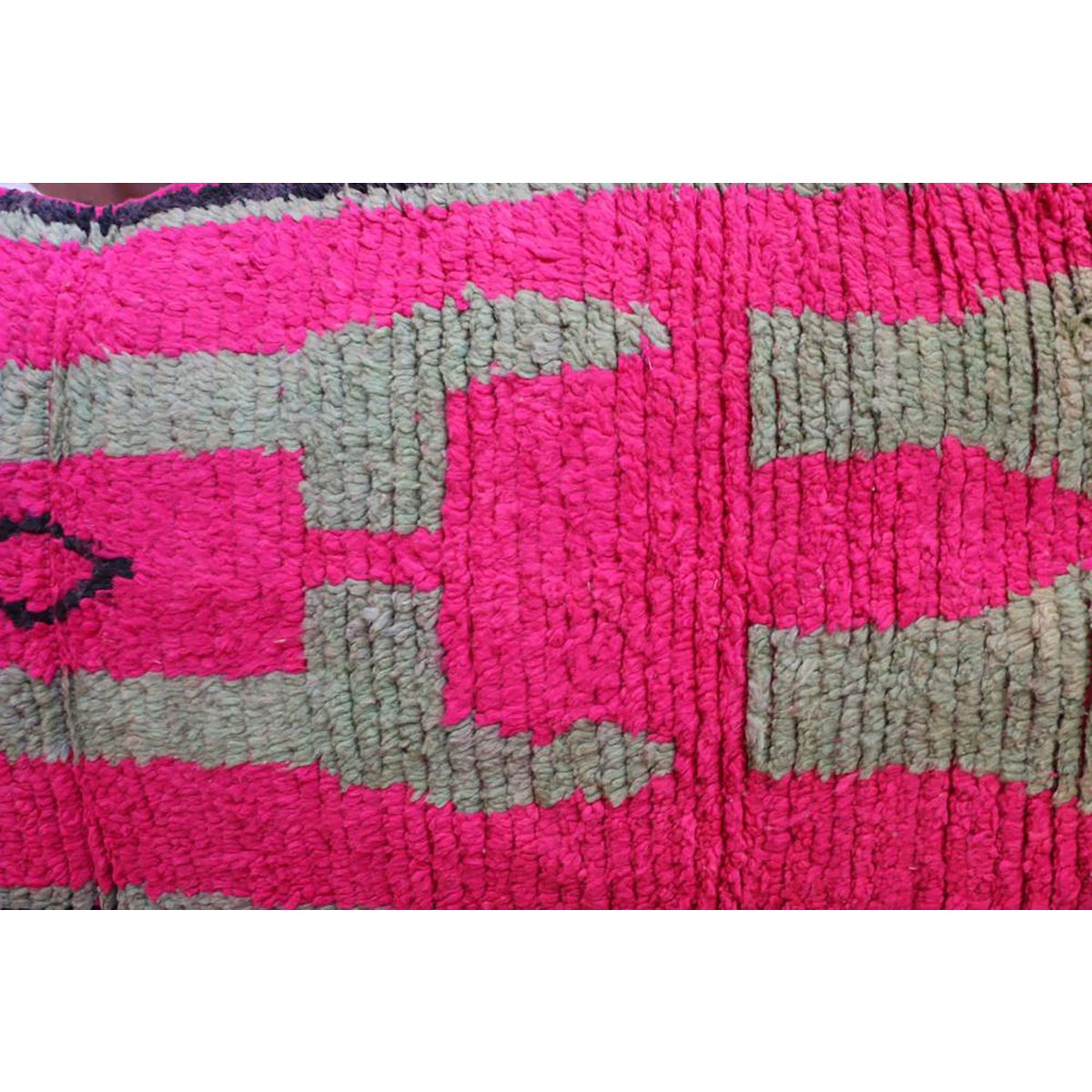 Marokkaner Berberkorridor Teppich reines Woll 71 x 355 cm