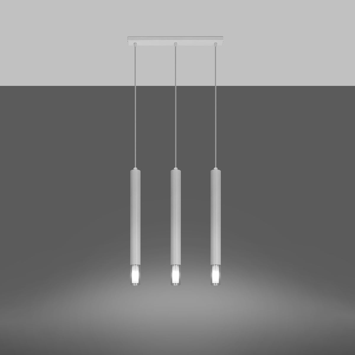 WEZYR 3 hanging light white