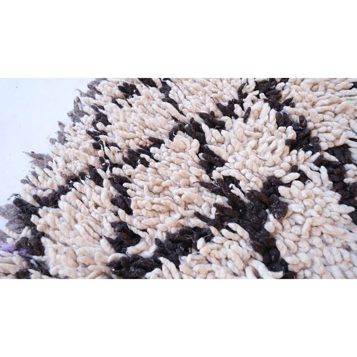 Marokkaner Berberkorridor Teppich reines Woll 73 x 188 cm