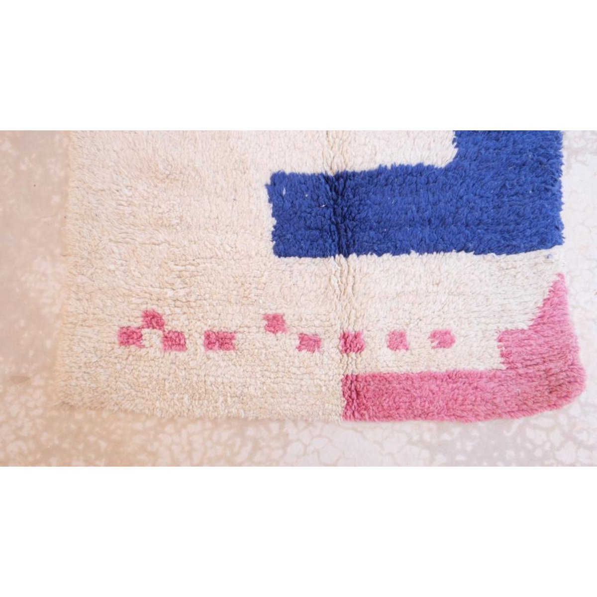 Marokkaans Berber tapijt van zuivere wol 121 x 249 cm