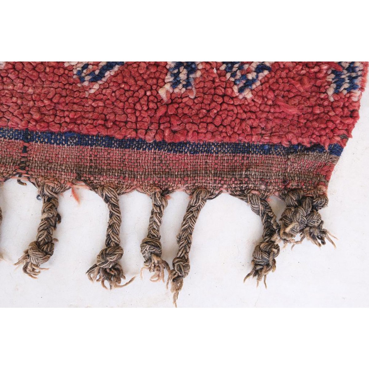 Berber Wolle Teppich gewebt Vintage Hand 169 x 258 cm