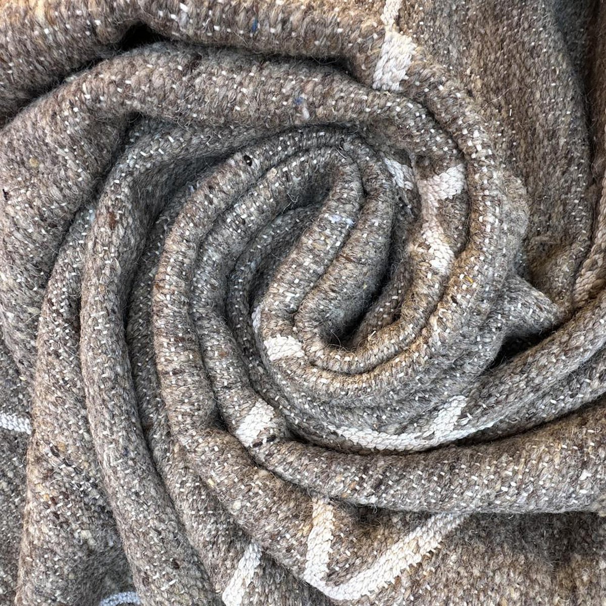 Marokkanischer Kelim-Teppich aus reiner Wolle, 180 x 292 cm