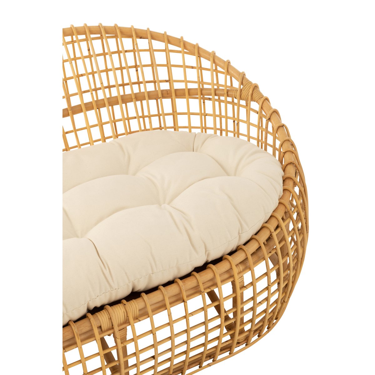 Rattan Loungesessel Laguna Dream Braun J-Line Design