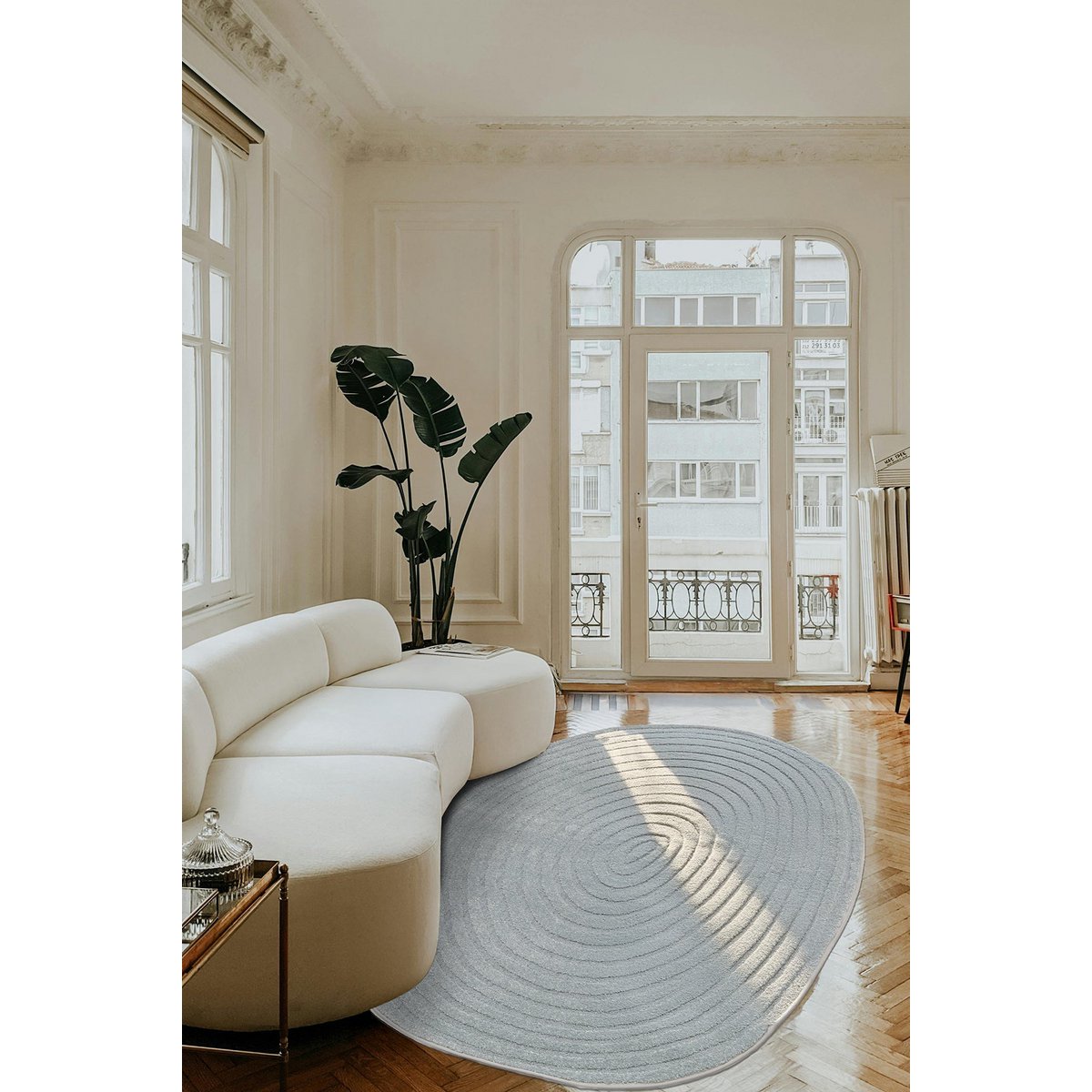 Teppich mit sanftem und komfortablen Reliefffekt Aeon