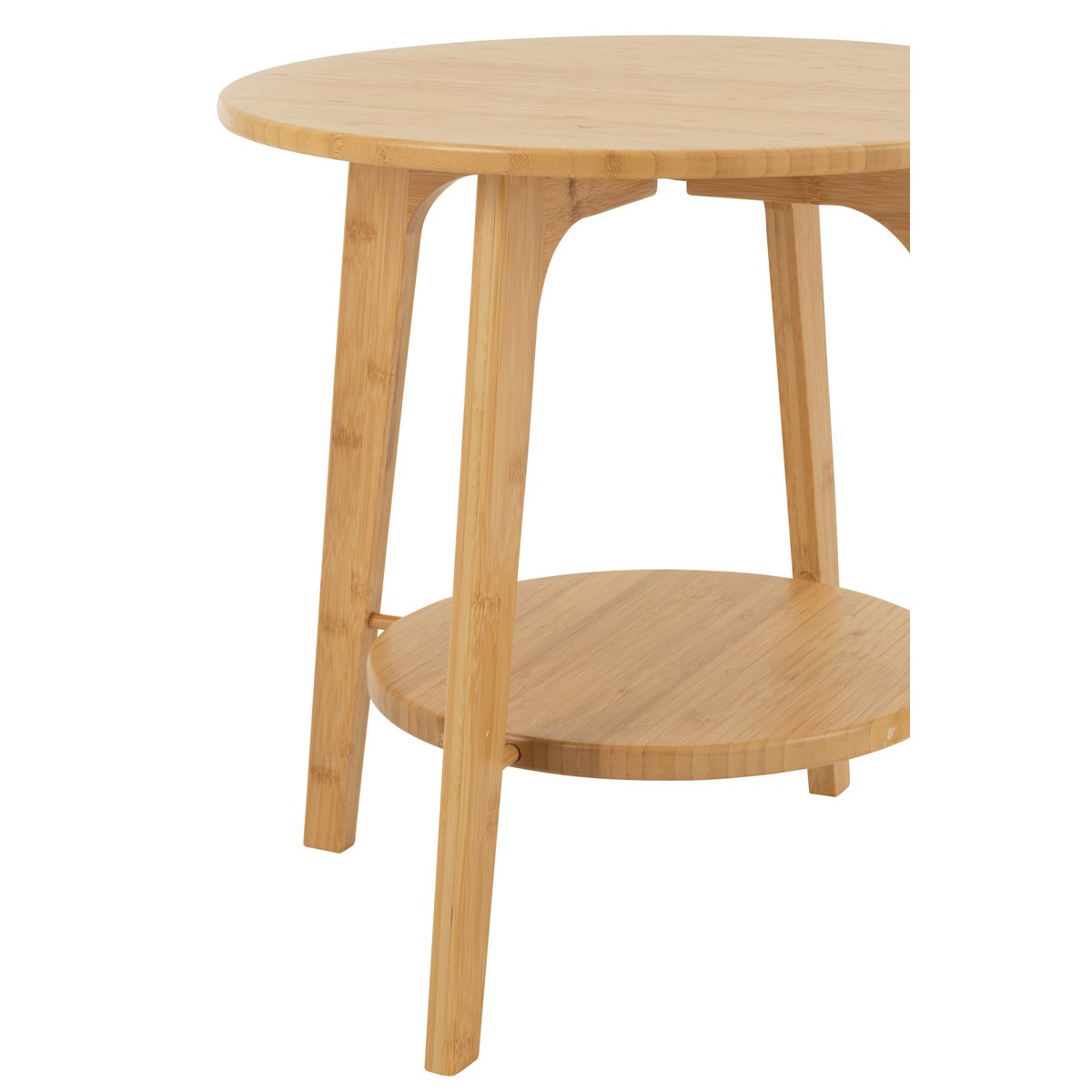 J-Line Side Table um Bambus Naturel klein