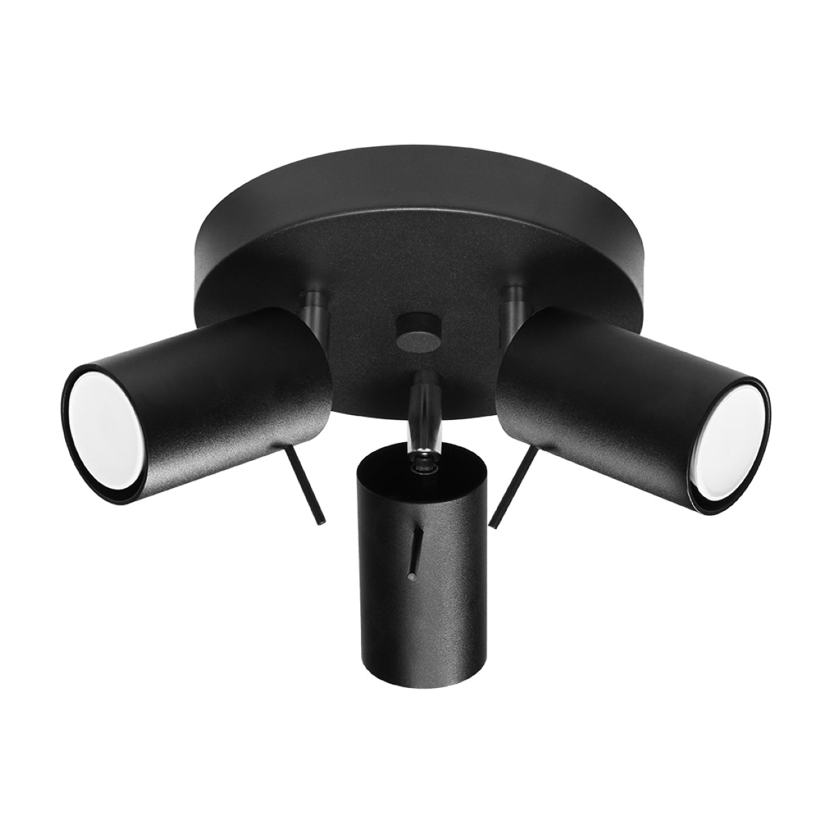 Deckenleuchte RING 3P black