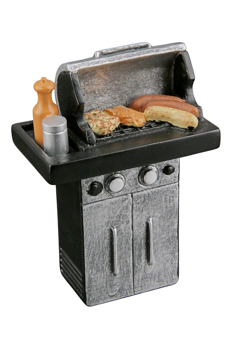 Clownfigur Chefgriller aus Kunstharz - Humorvolle Grill Deko