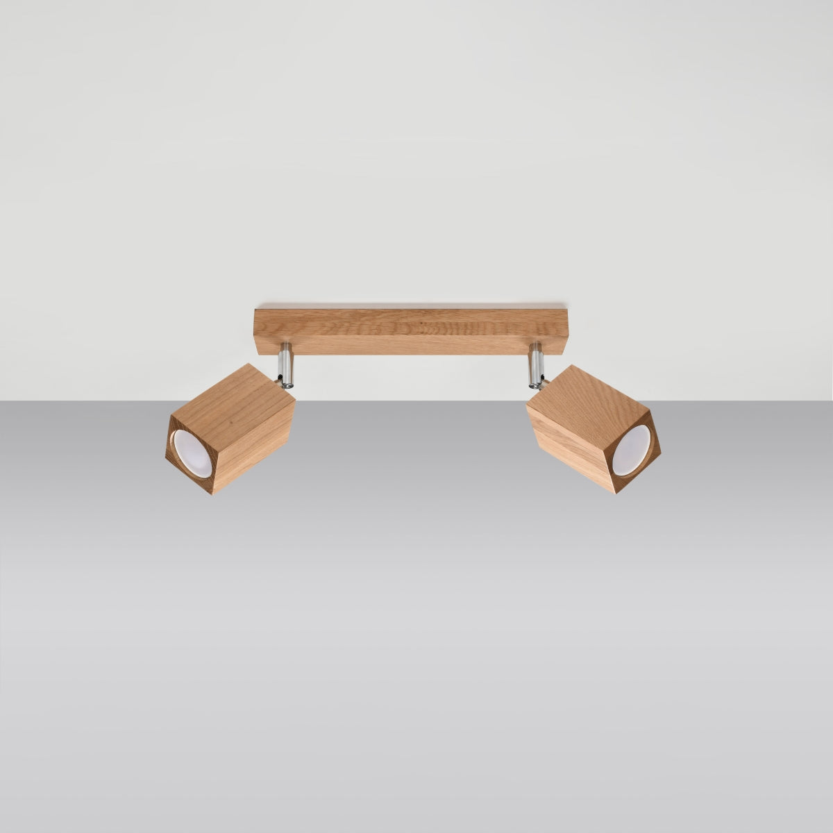 Plafondlamp KEKE 2 eiken