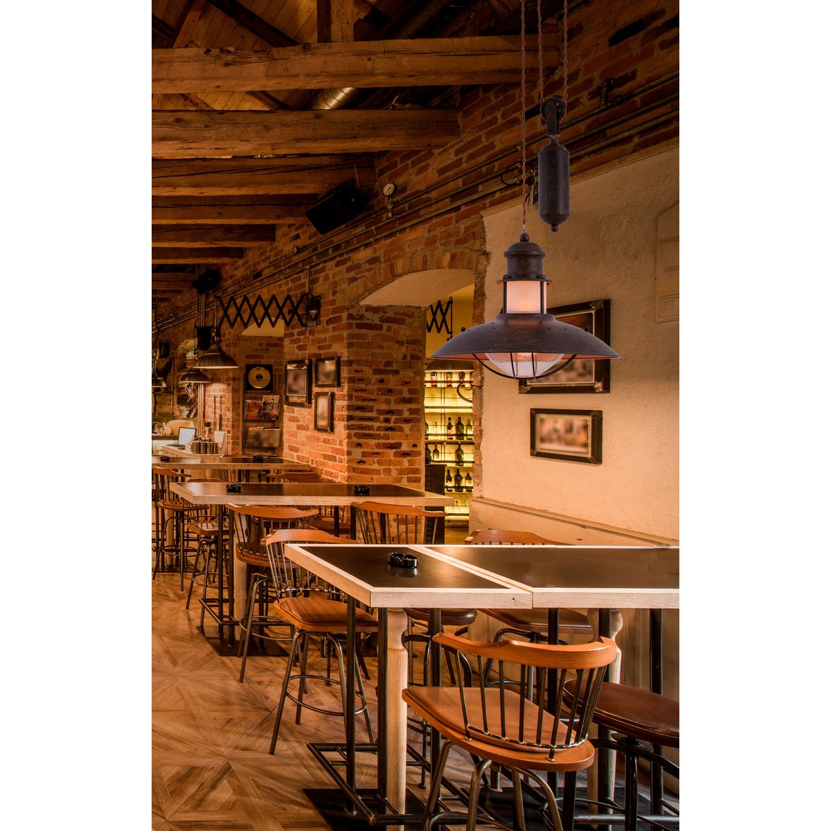 Gegenzug-Pendelleuchte "COTTAGE"