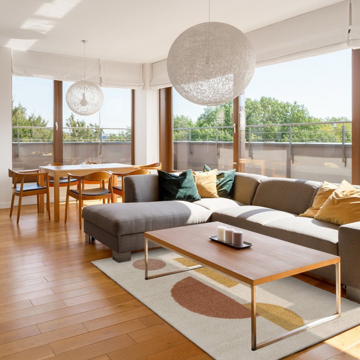 Tapis shaggy épais und confortable MOON