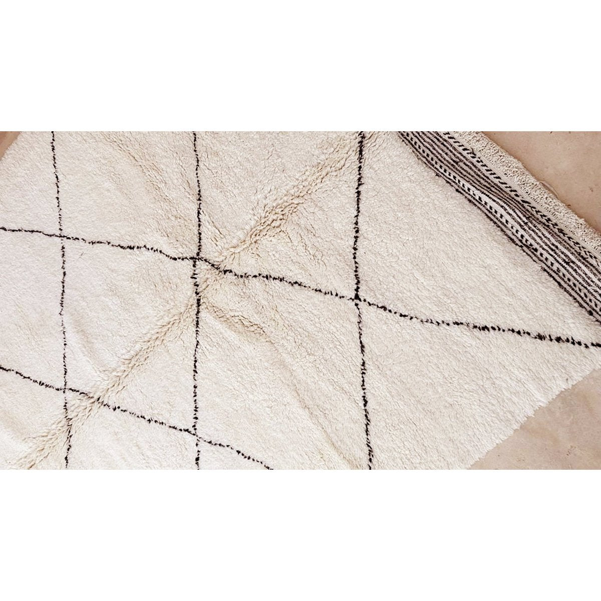 Marokkaner Berber Teppich reiner Wolle 210 x 300 cm