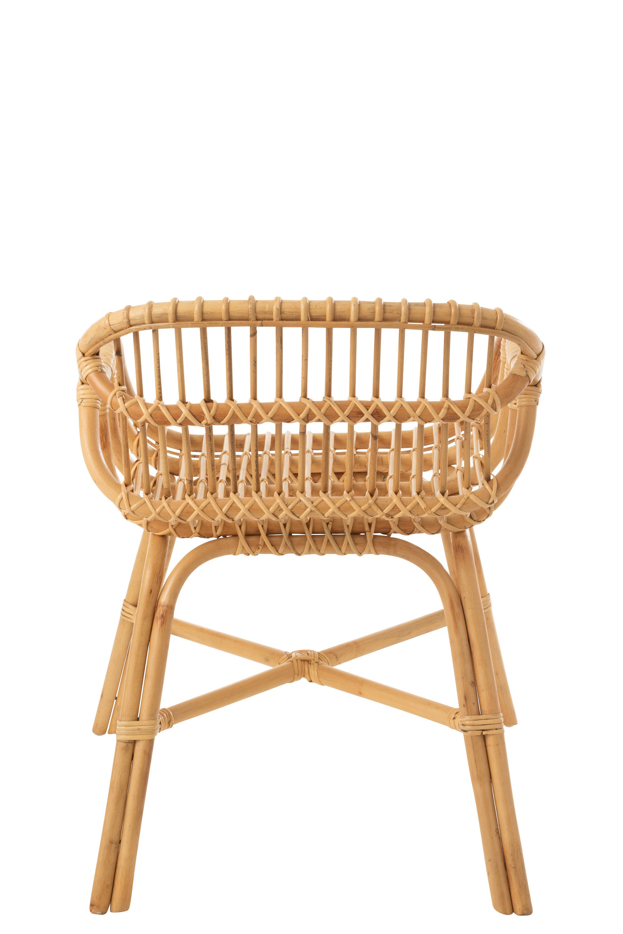Stuhlset Ana Rattan Naturell 2er Set – Zeitloses Design aus Naturmaterial