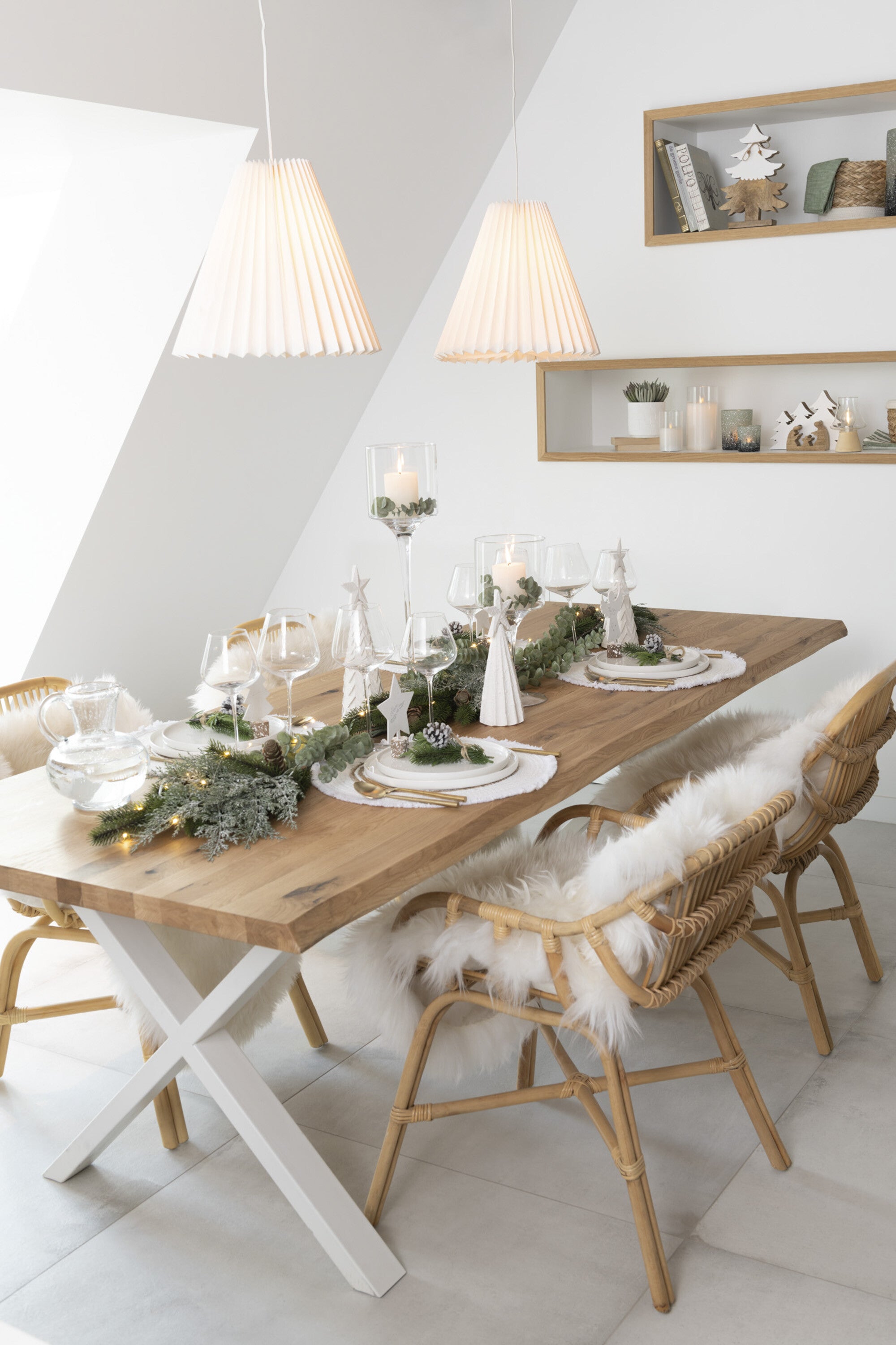 Stuhlset Ana Rattan Naturell 2er Set – Zeitloses Design aus Naturmaterial