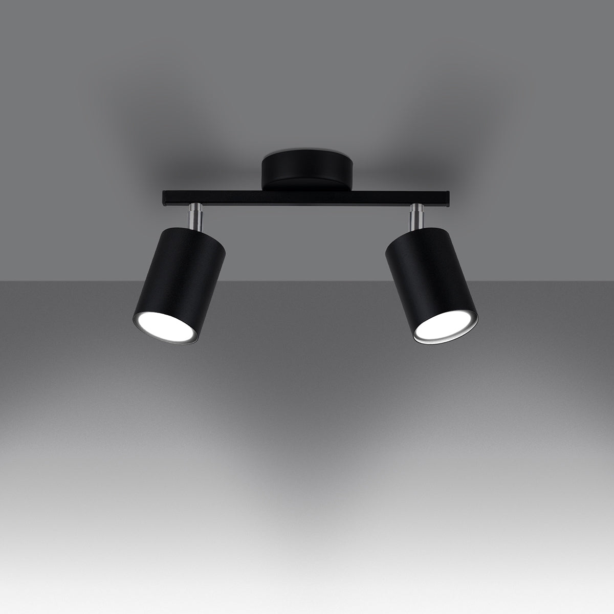 LEMMI 2 plafondlamp zwart