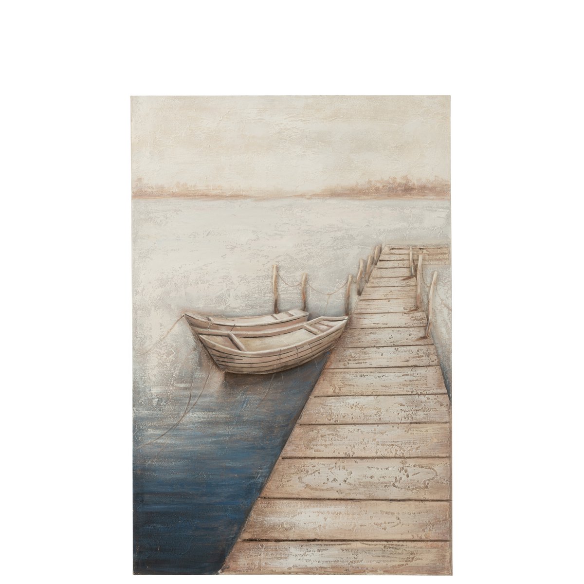 J-Line Painting Mog Acrylfarbe/Leinwand-Mischung